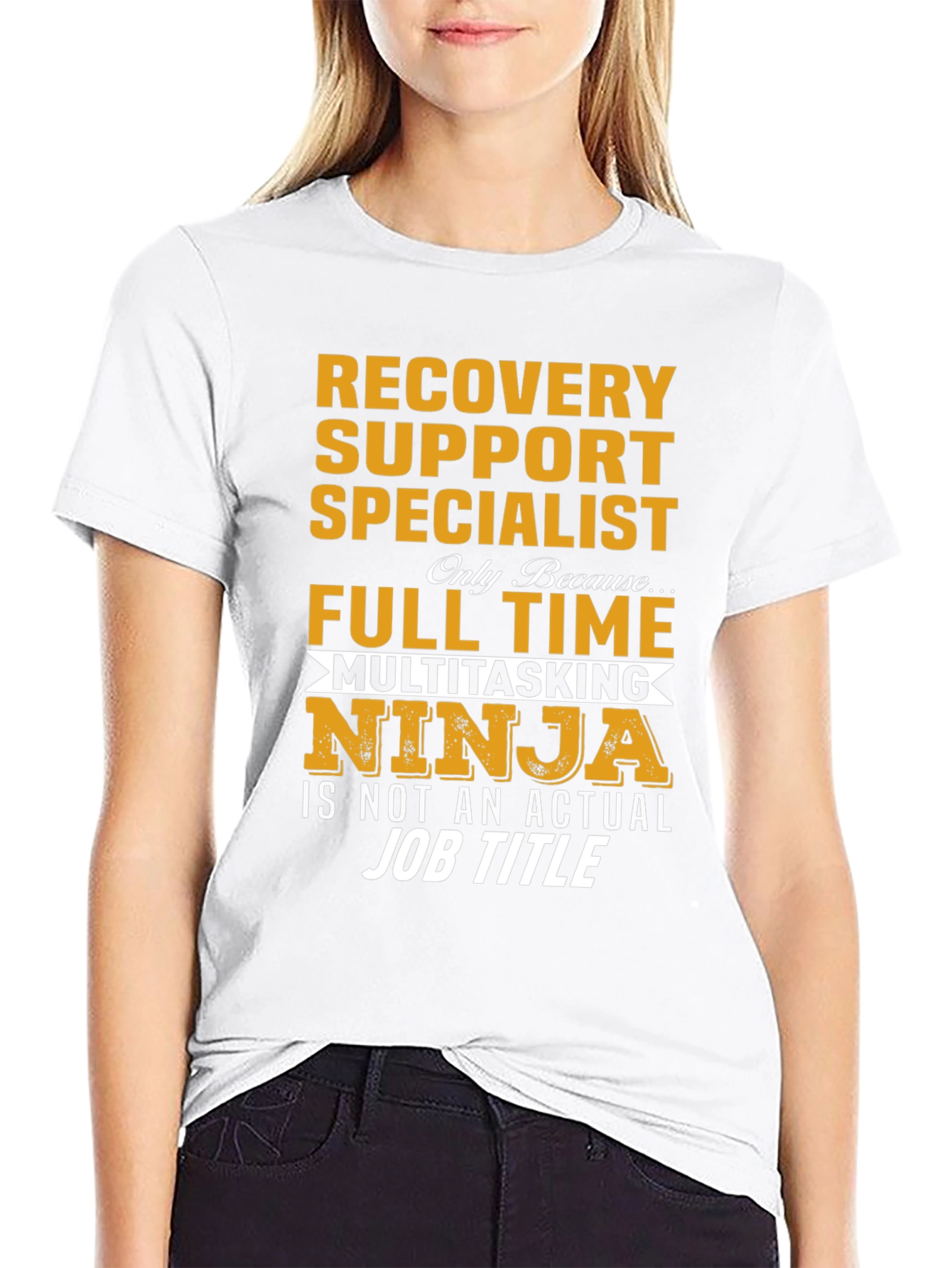 Recovery Support Specialist Ninja T-Shirt