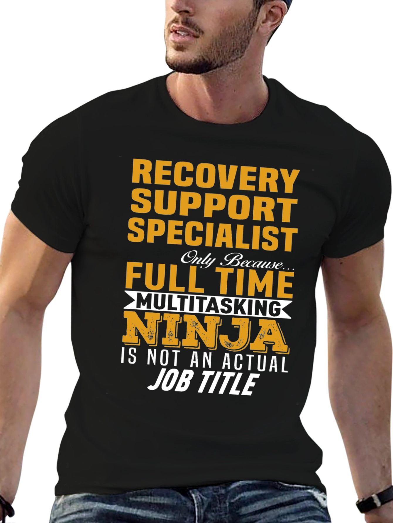 Recovery Support Specialist Ninja T-Shirt