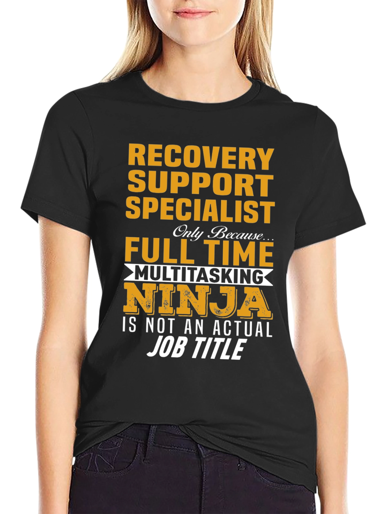 Recovery Support Specialist Ninja T-Shirt