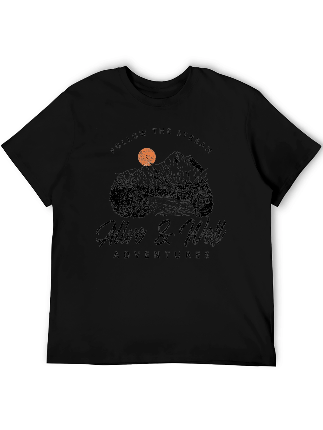 Alive & Well Adventures Graphic Tee - Black