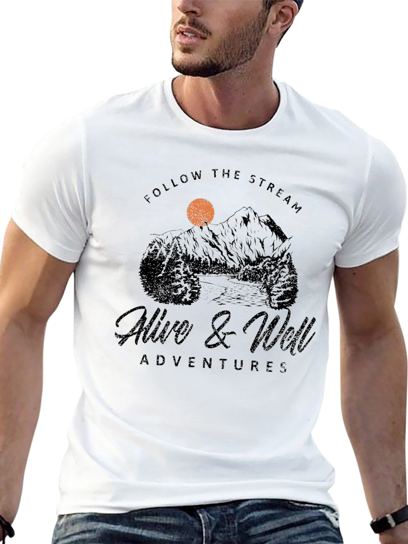Alive & Well Adventures Graphic Tee - Black