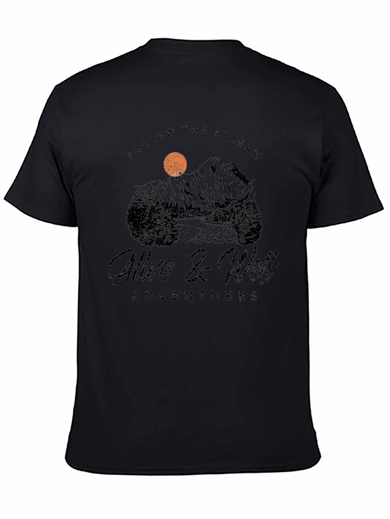 Alive & Well Adventures Graphic Tee - Black