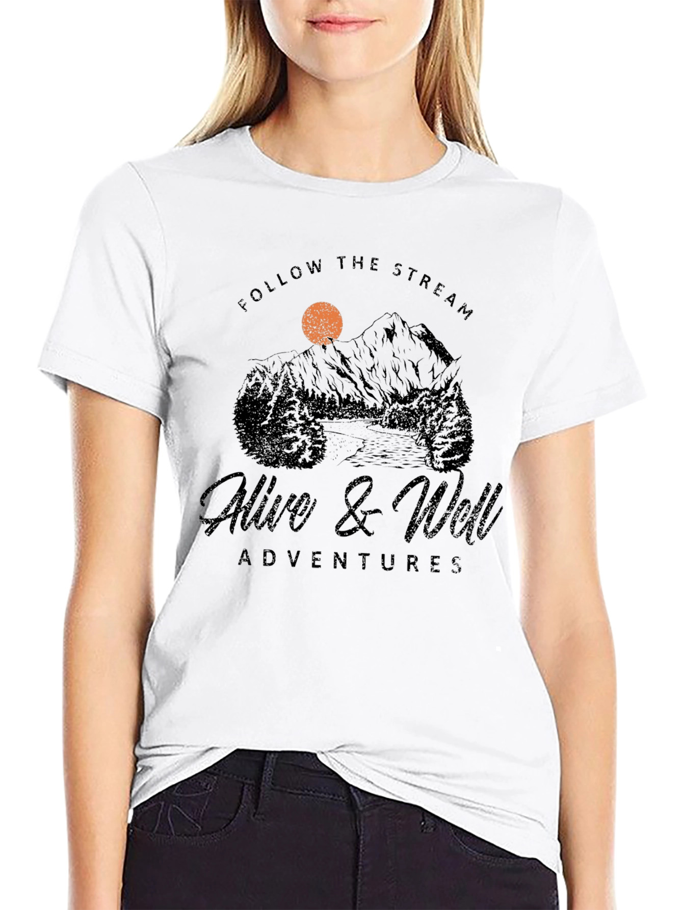 Alive & Well Adventures Graphic Tee - Black