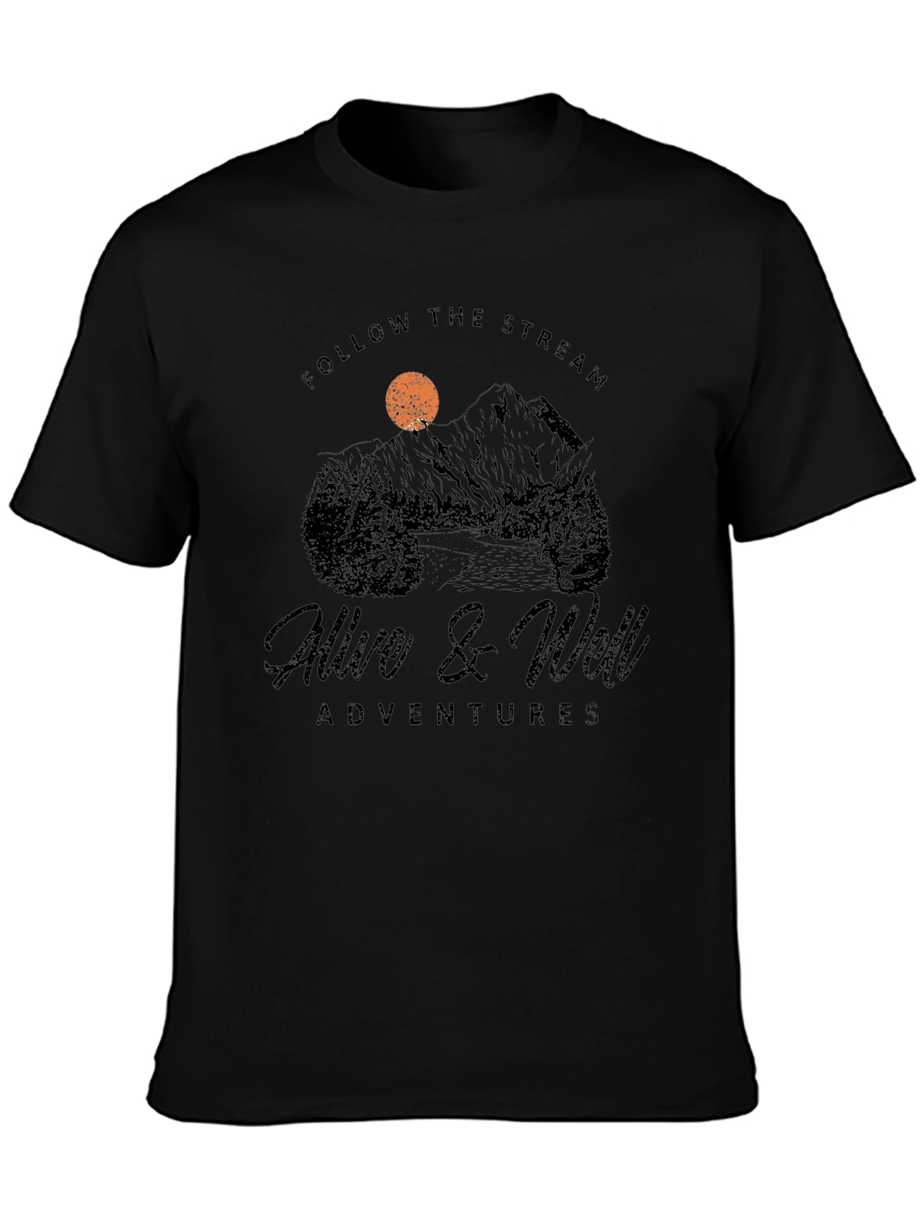 Alive & Well Adventures Graphic Tee - Black