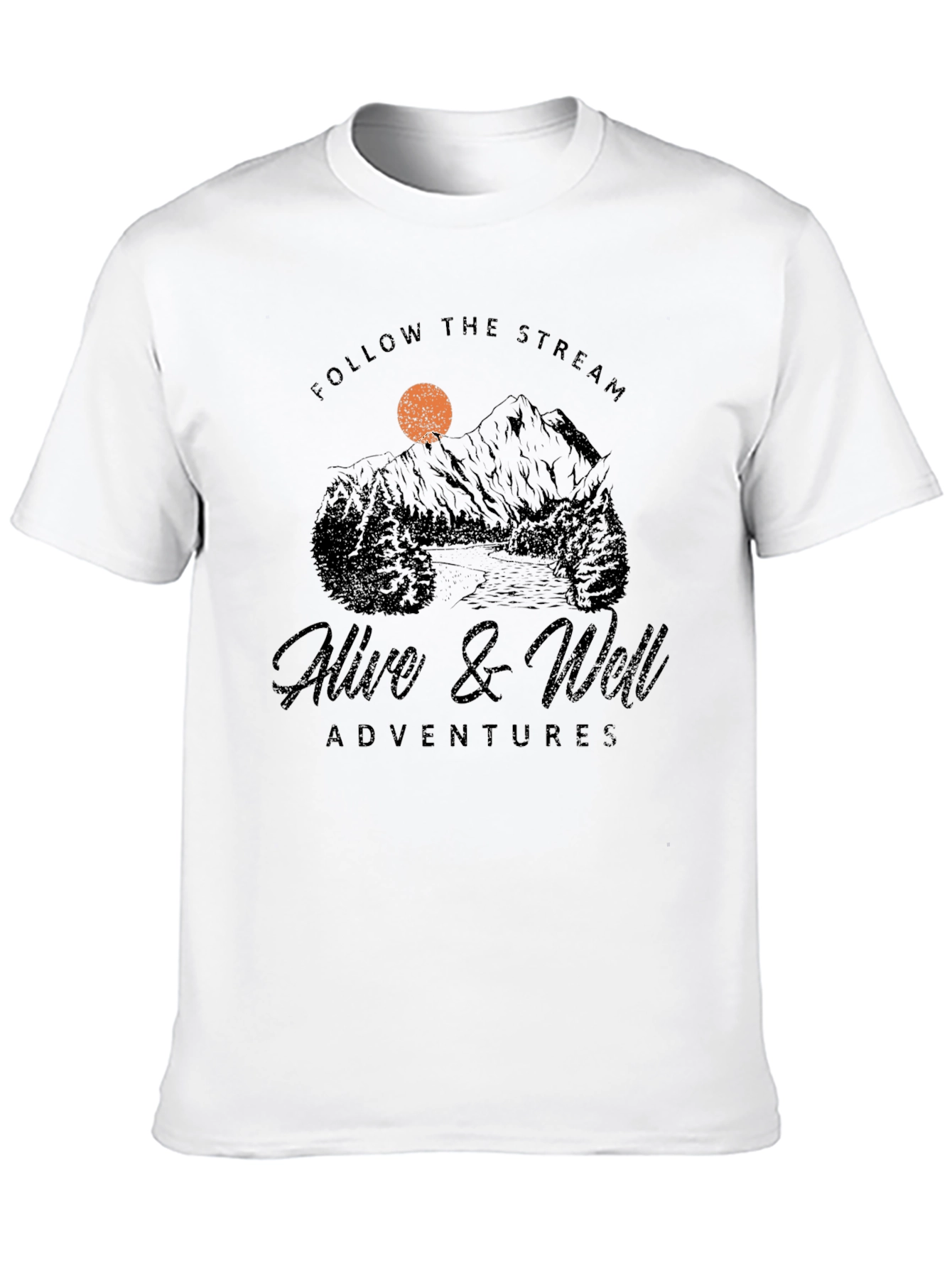 Alive & Well Adventures Graphic Tee - Black