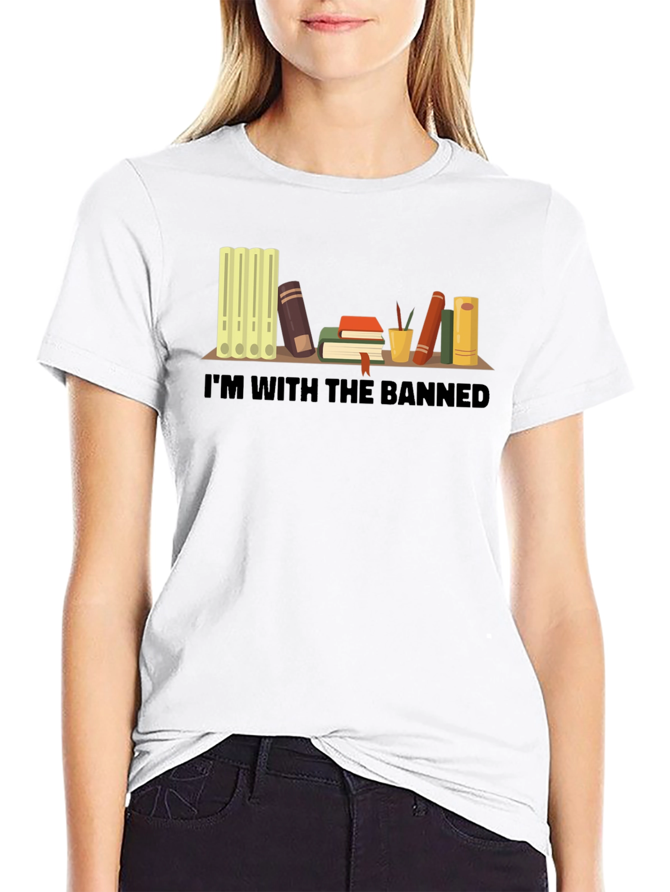 Im With The Banned Books T-Shirt