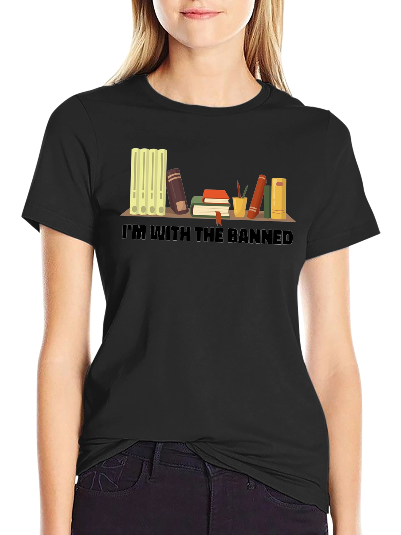 Im With The Banned Books T-Shirt