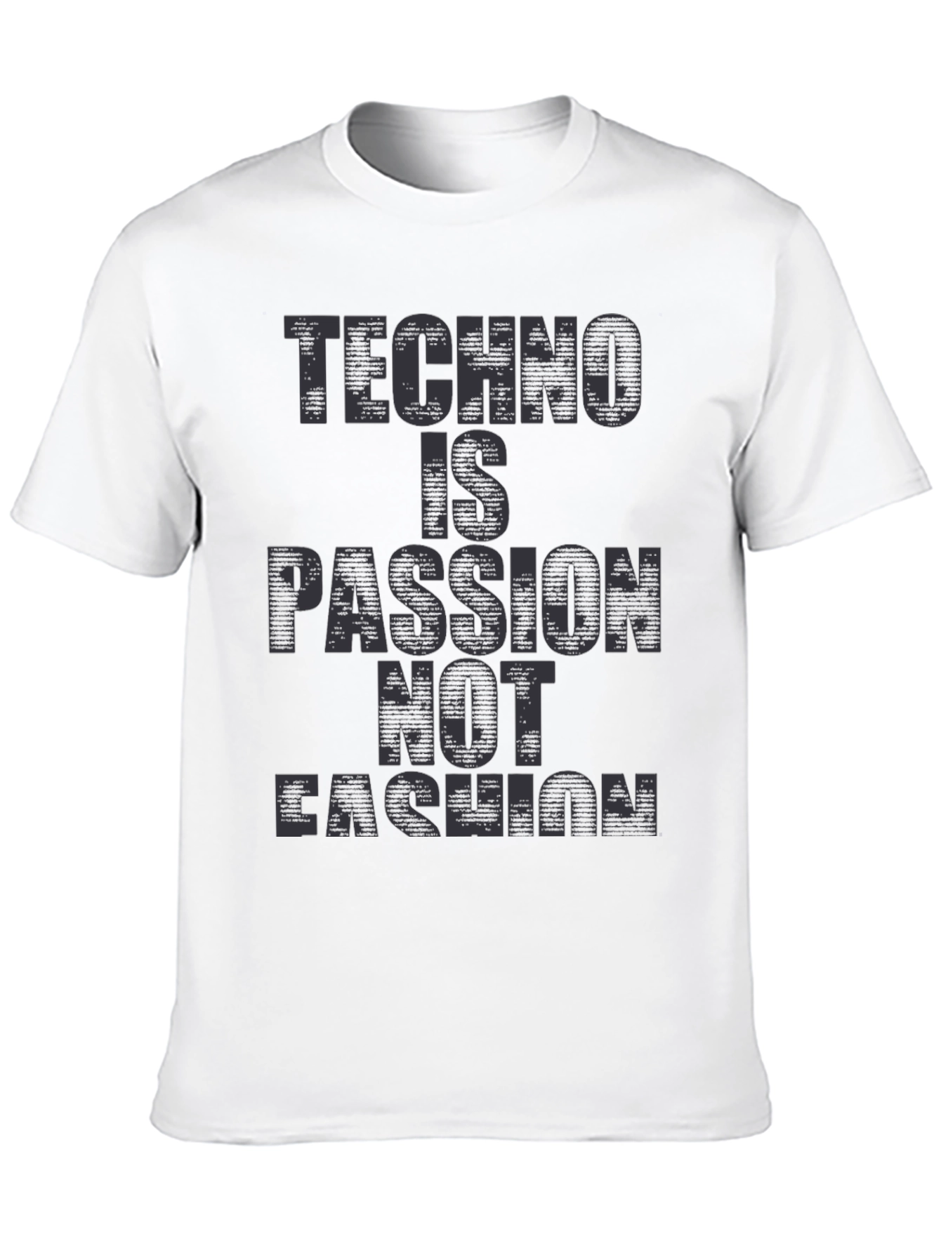 Techno is Passion T-Shirt - Unisex Black Tee