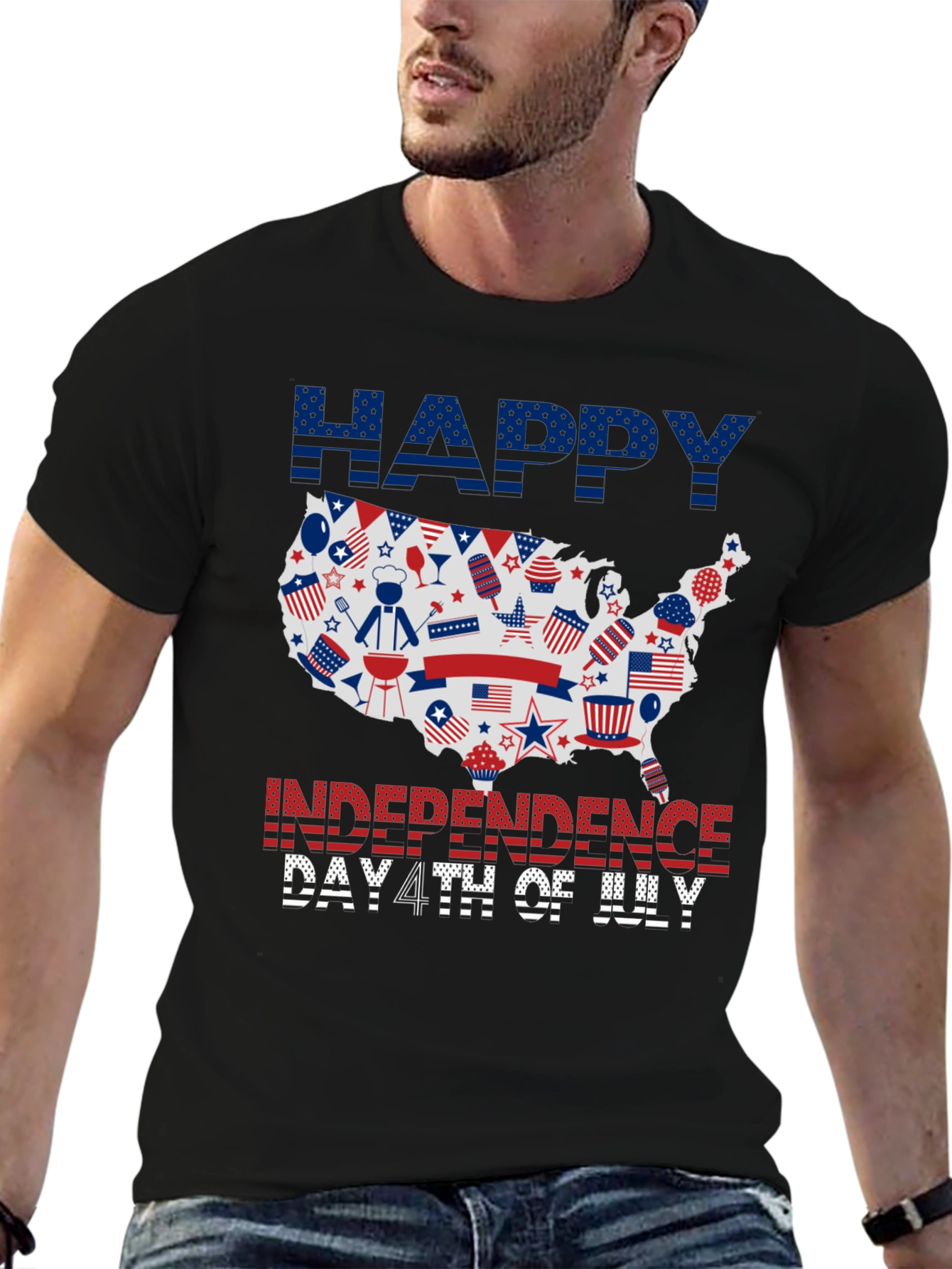 Happy Independence Day 4th of July T-Shirt