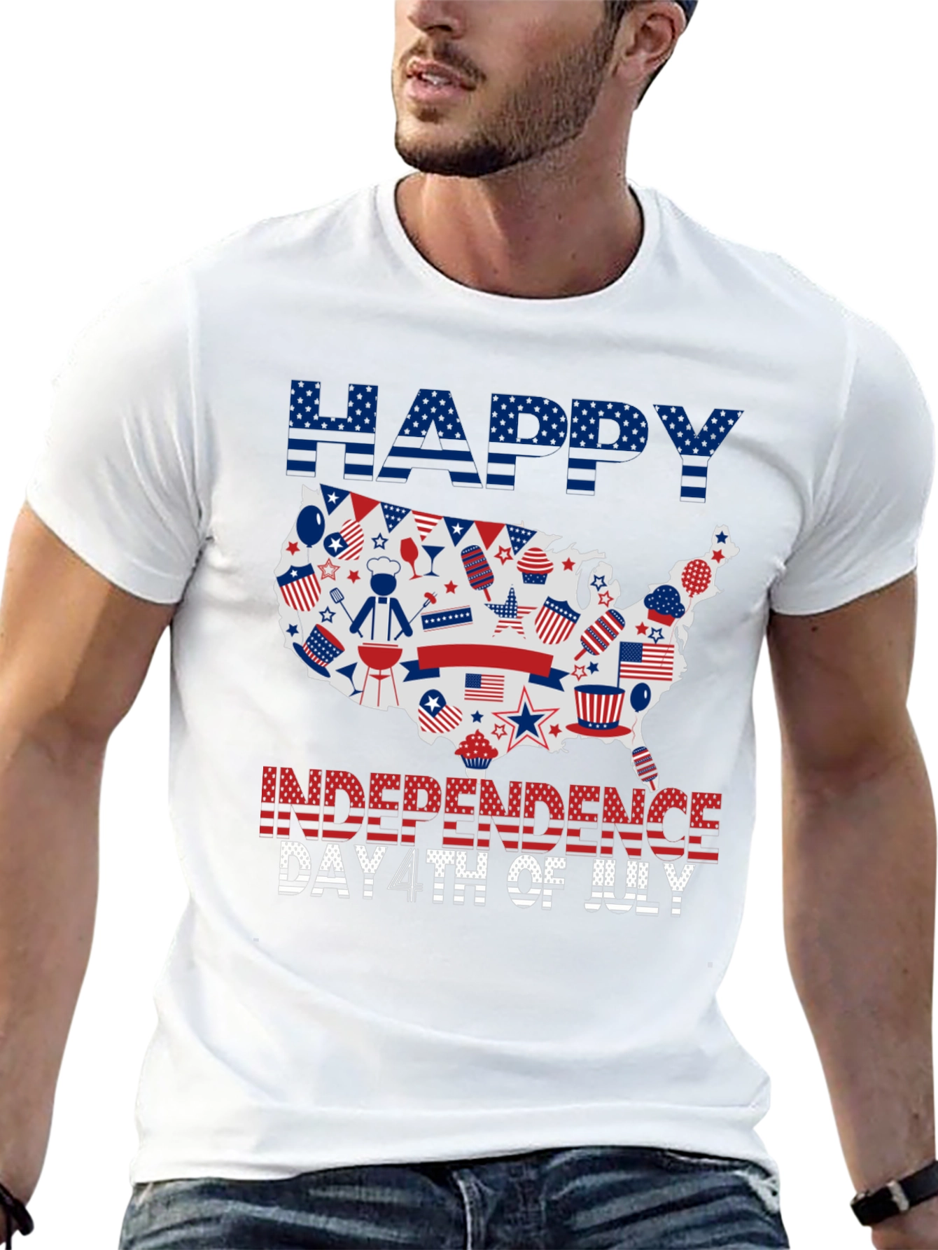 Happy Independence Day 4th of July T-Shirt
