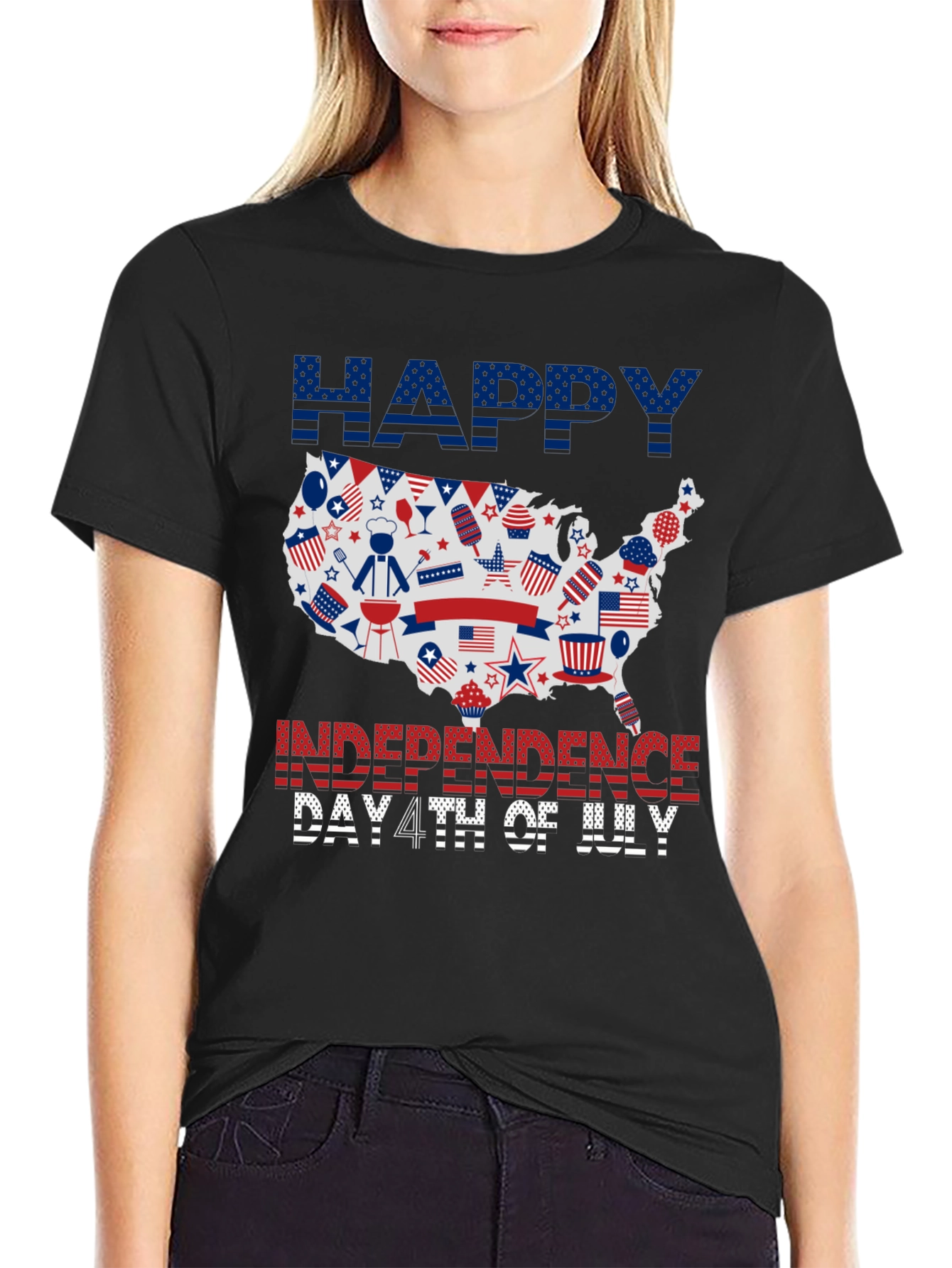 Happy Independence Day 4th of July T-Shirt