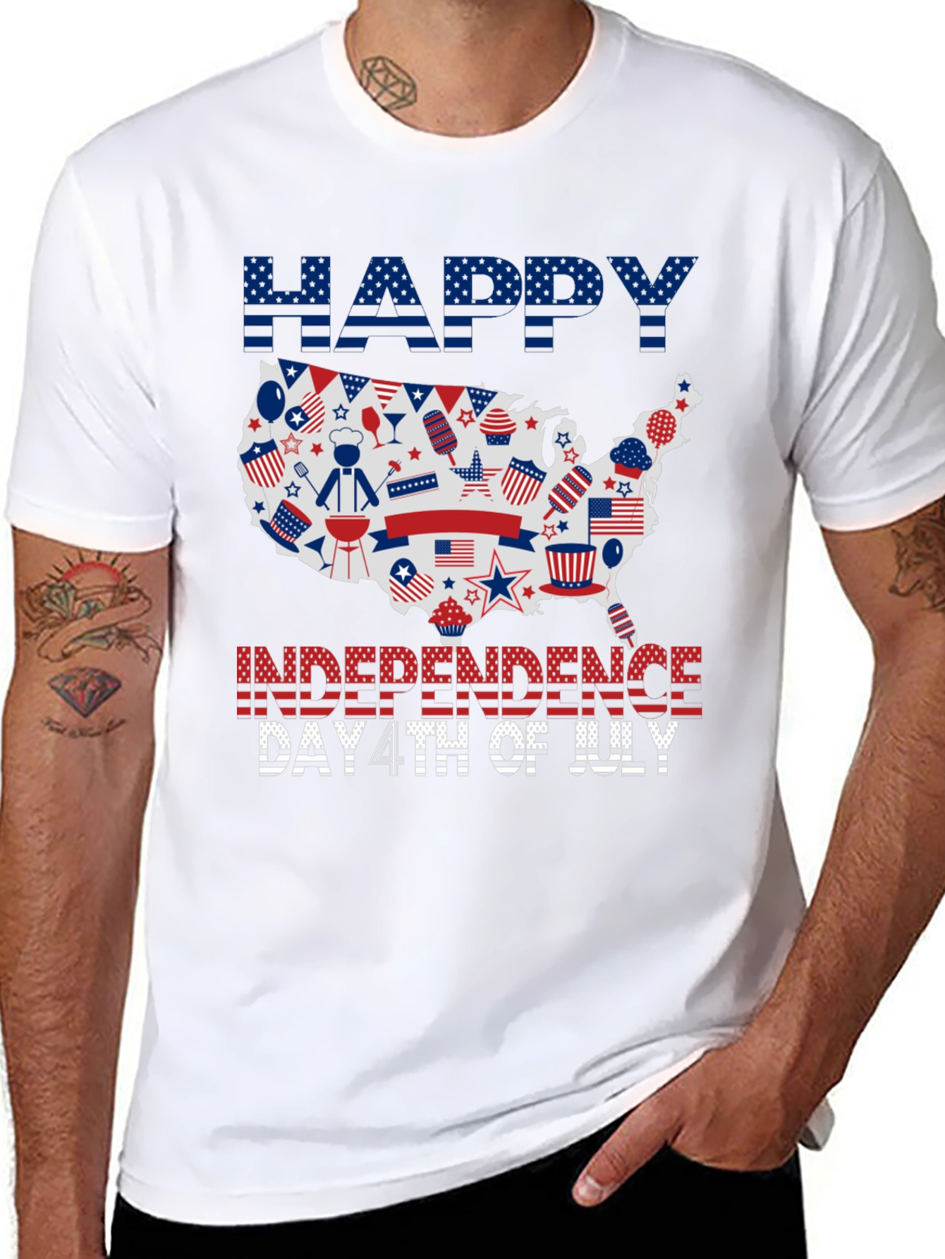 Happy Independence Day 4th of July T-Shirt