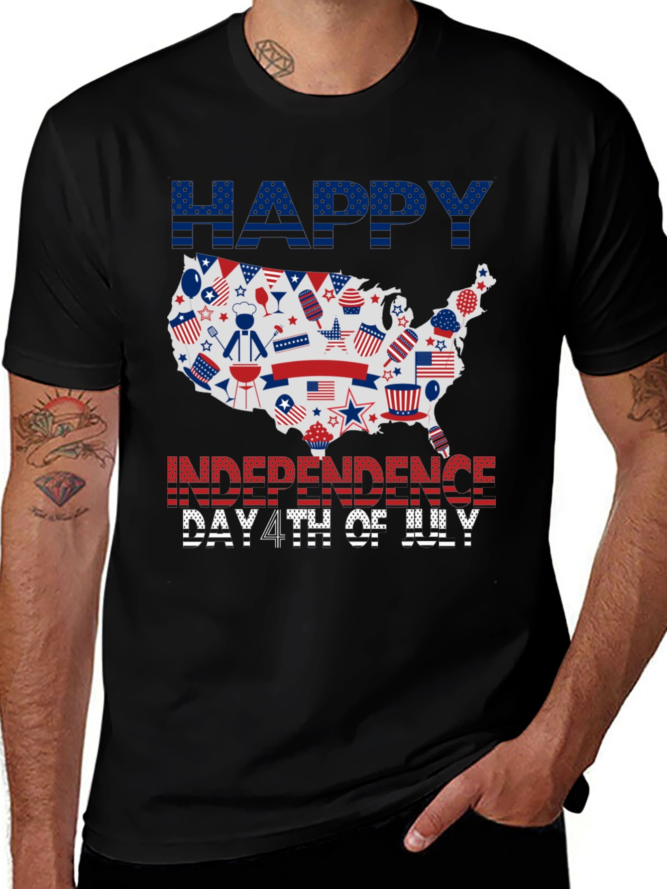 Happy Independence Day 4th of July T-Shirt