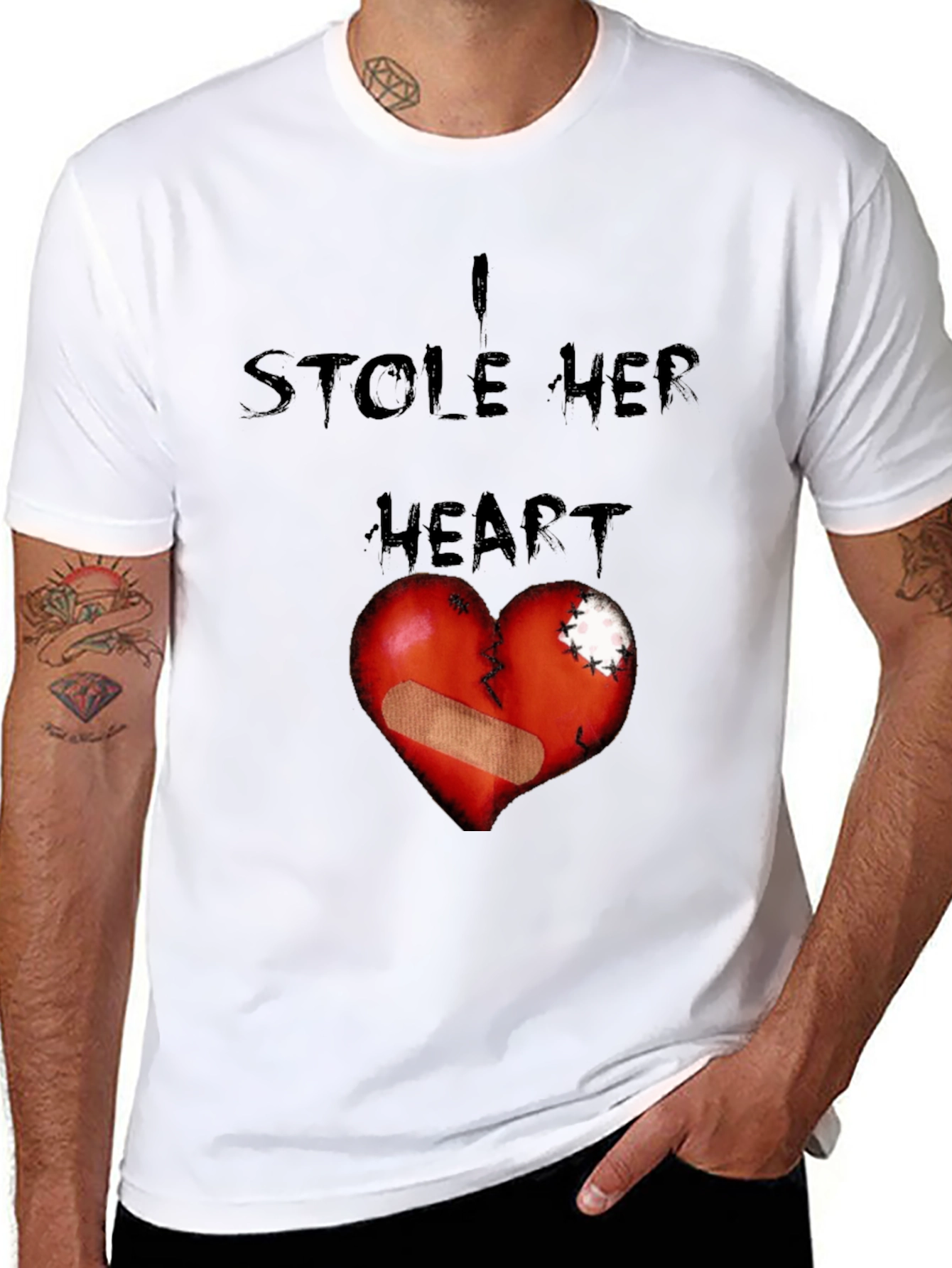 I Stole Her Heart Graphic T-Shirt