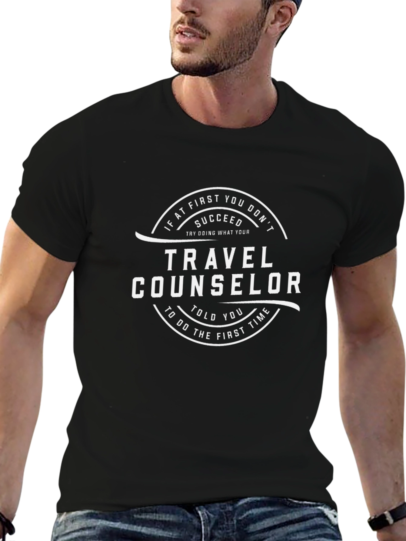 Travel Counselor T-Shirt - Funny Sarcastic Gift Tee