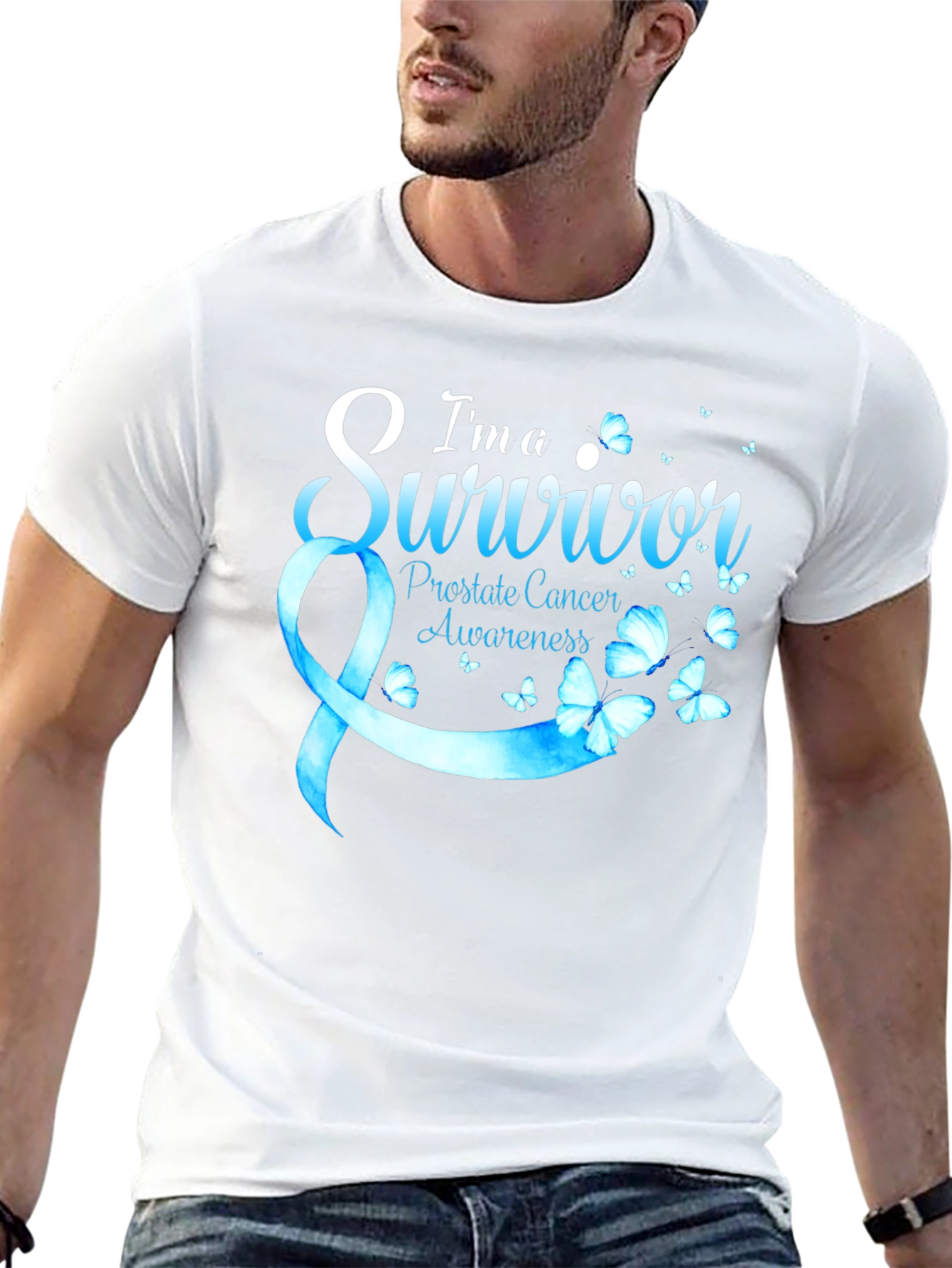 Prostate Cancer Awareness Survivor T-Shirt