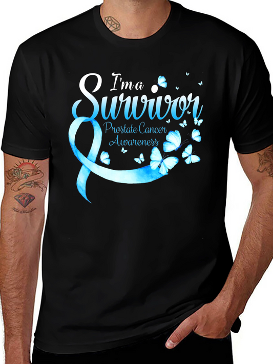 Prostate Cancer Awareness Survivor T-Shirt