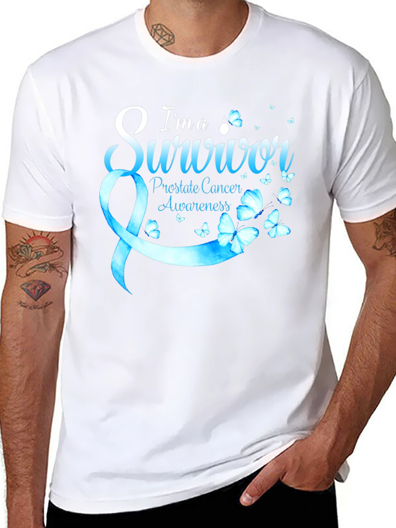 Prostate Cancer Awareness Survivor T-Shirt