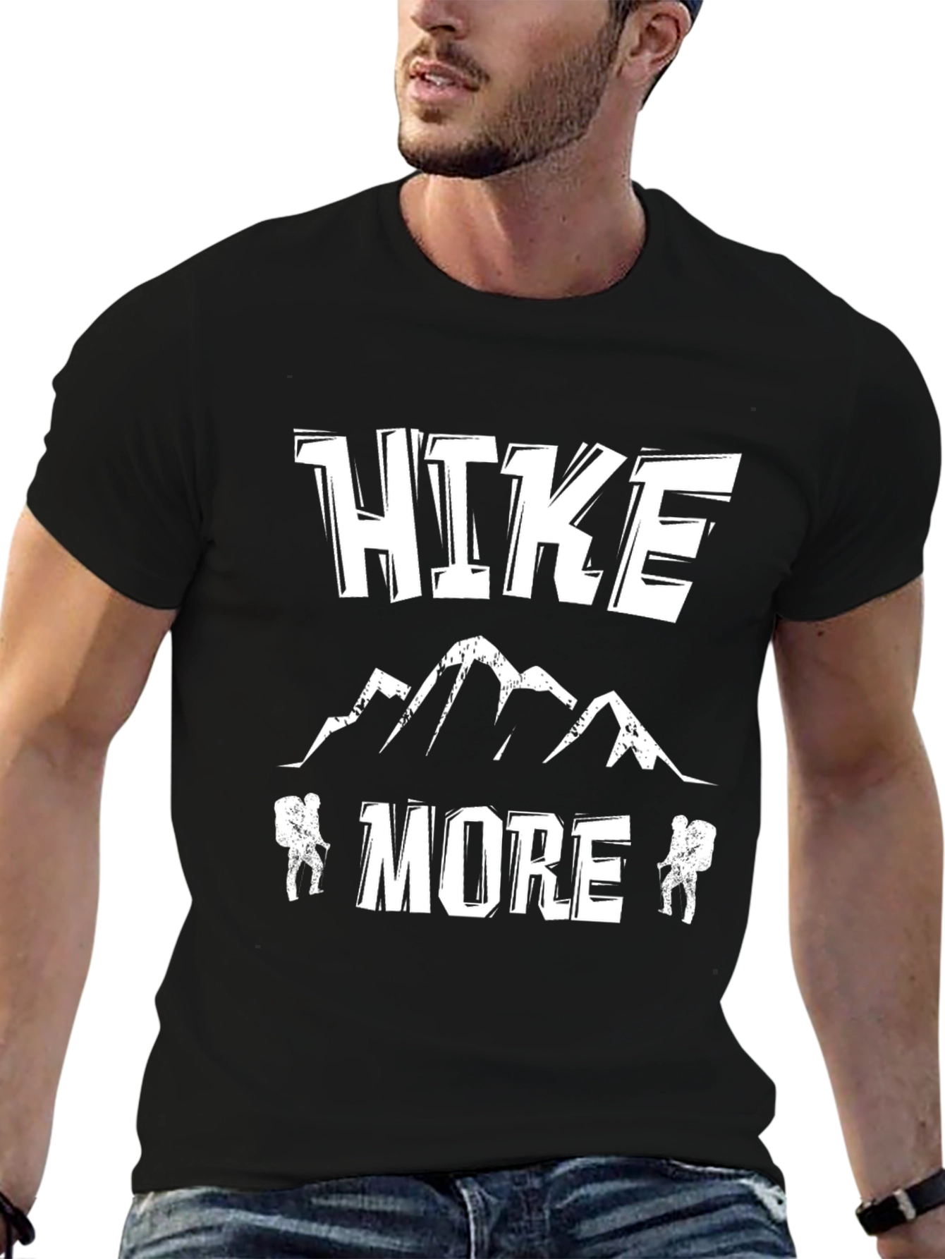 Hike More Graphic Tee - Adventure Ready