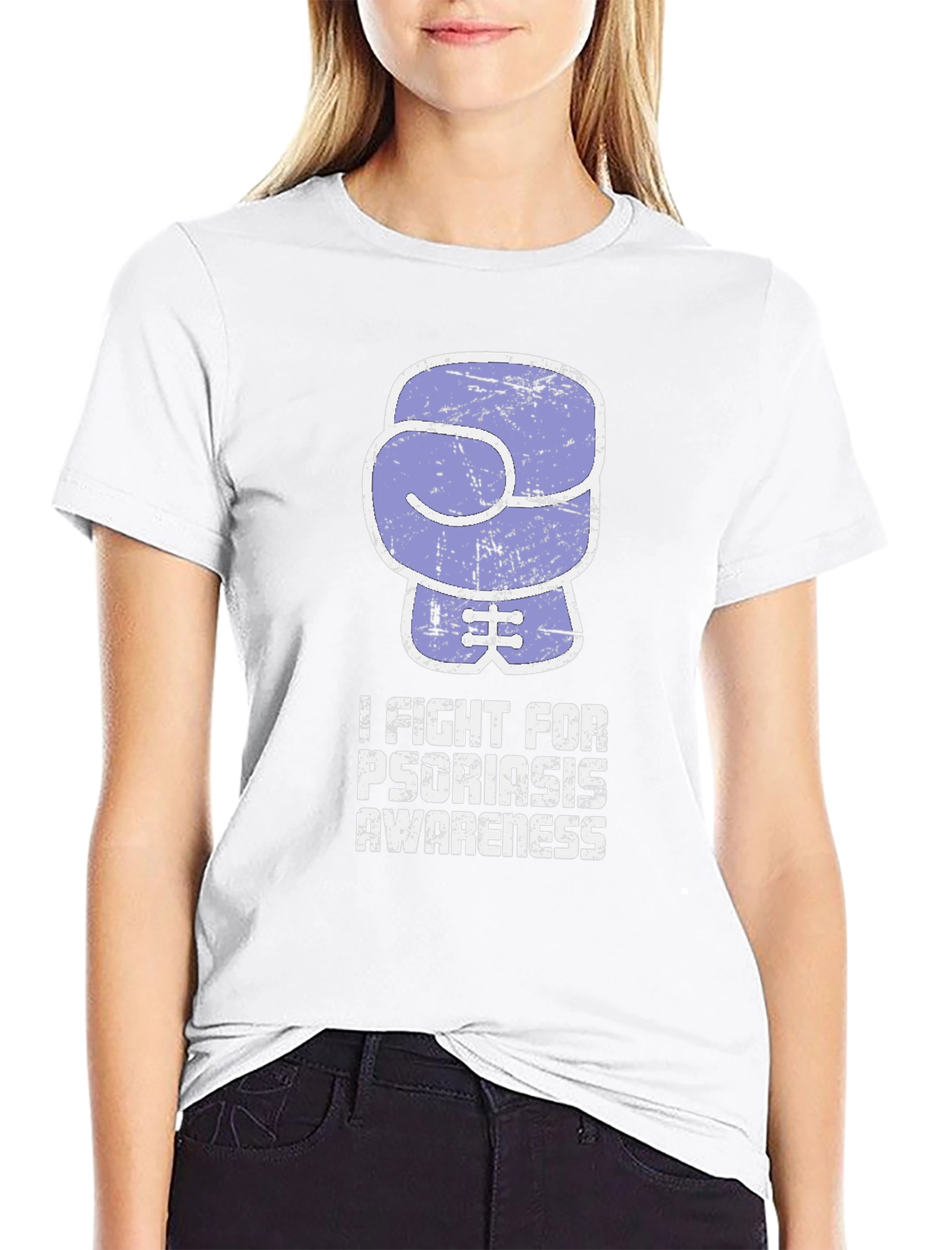 Psoriasis Awareness Boxing Glove T-Shirt