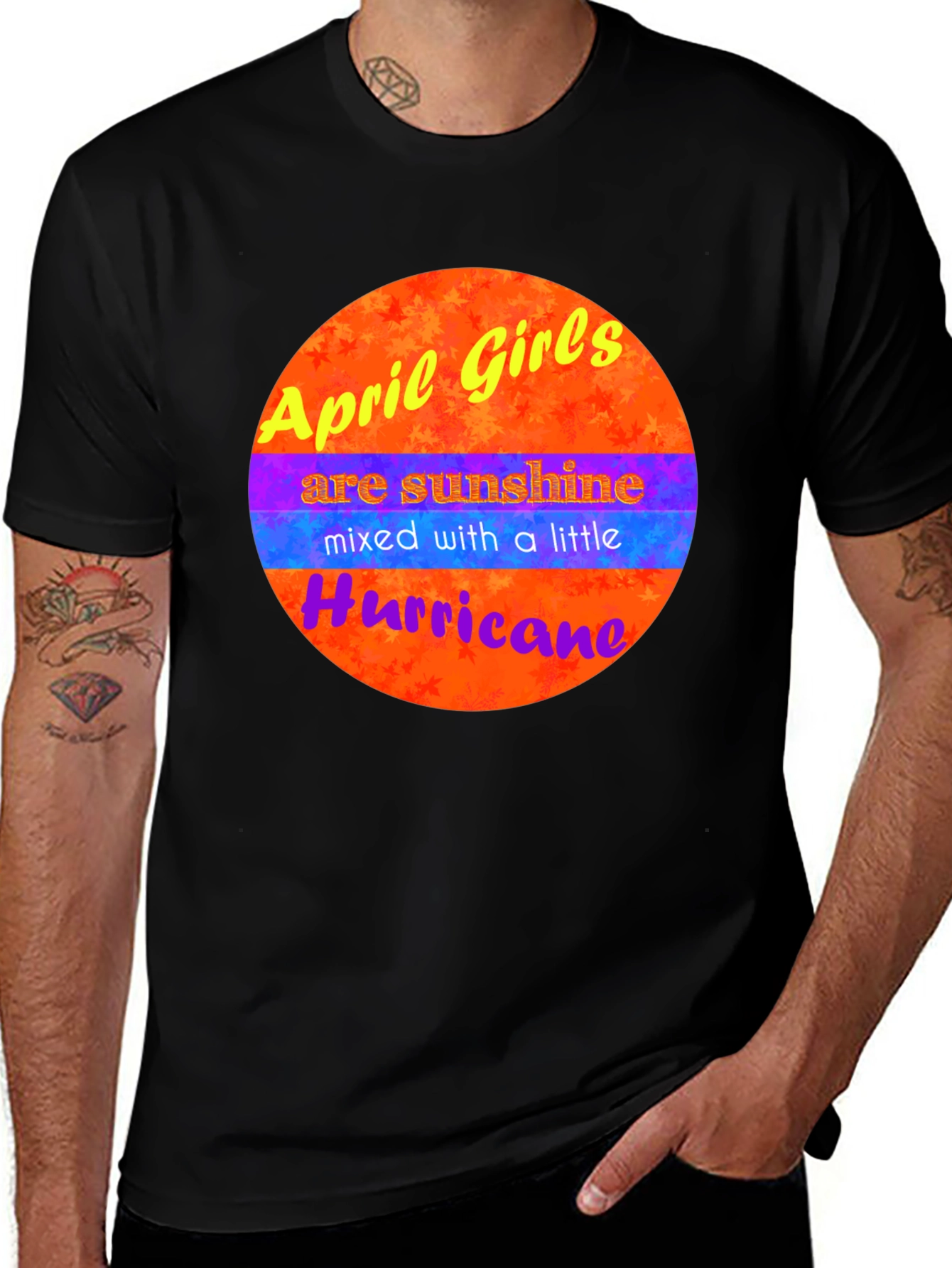 April Girls Sunshine Hurricane T-Shirt