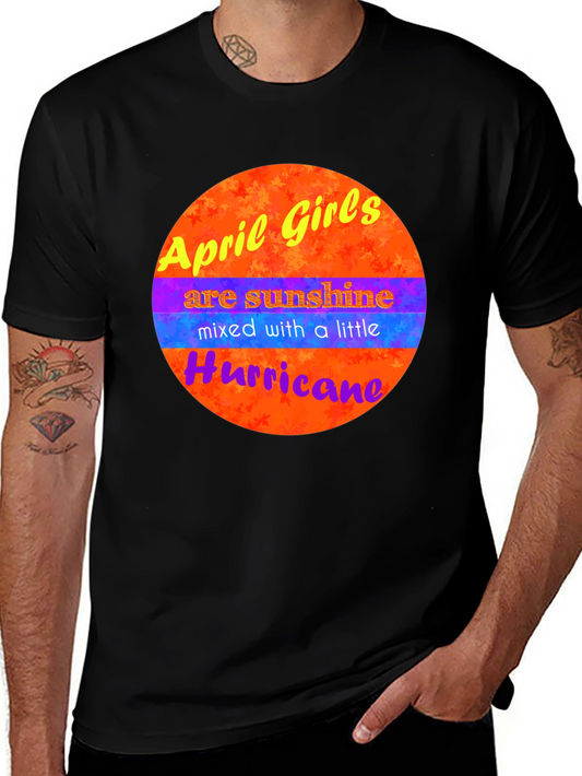 April Girls Sunshine Hurricane T-Shirt