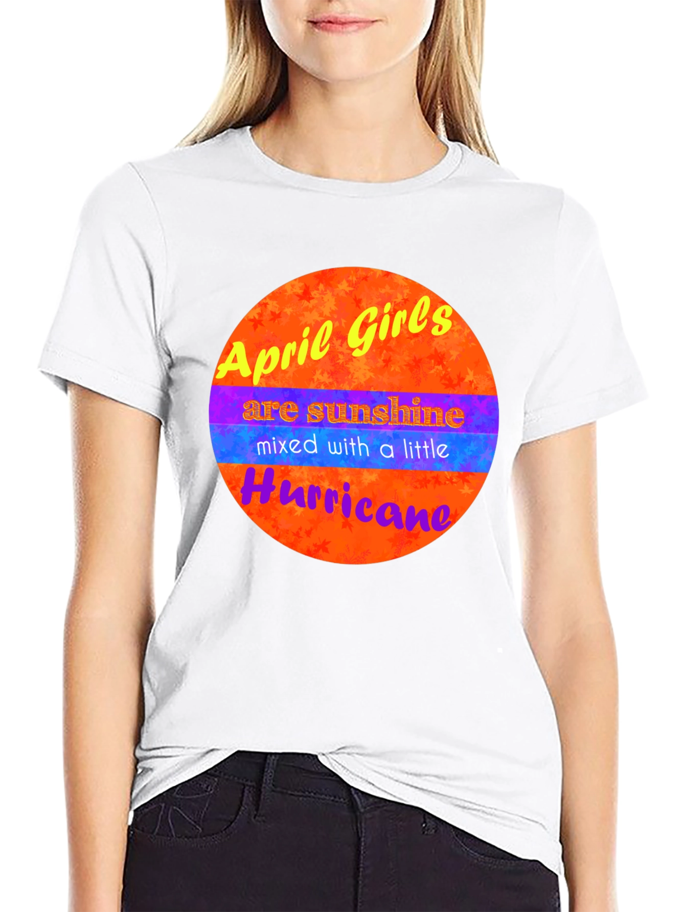 April Girls Sunshine Hurricane T-Shirt