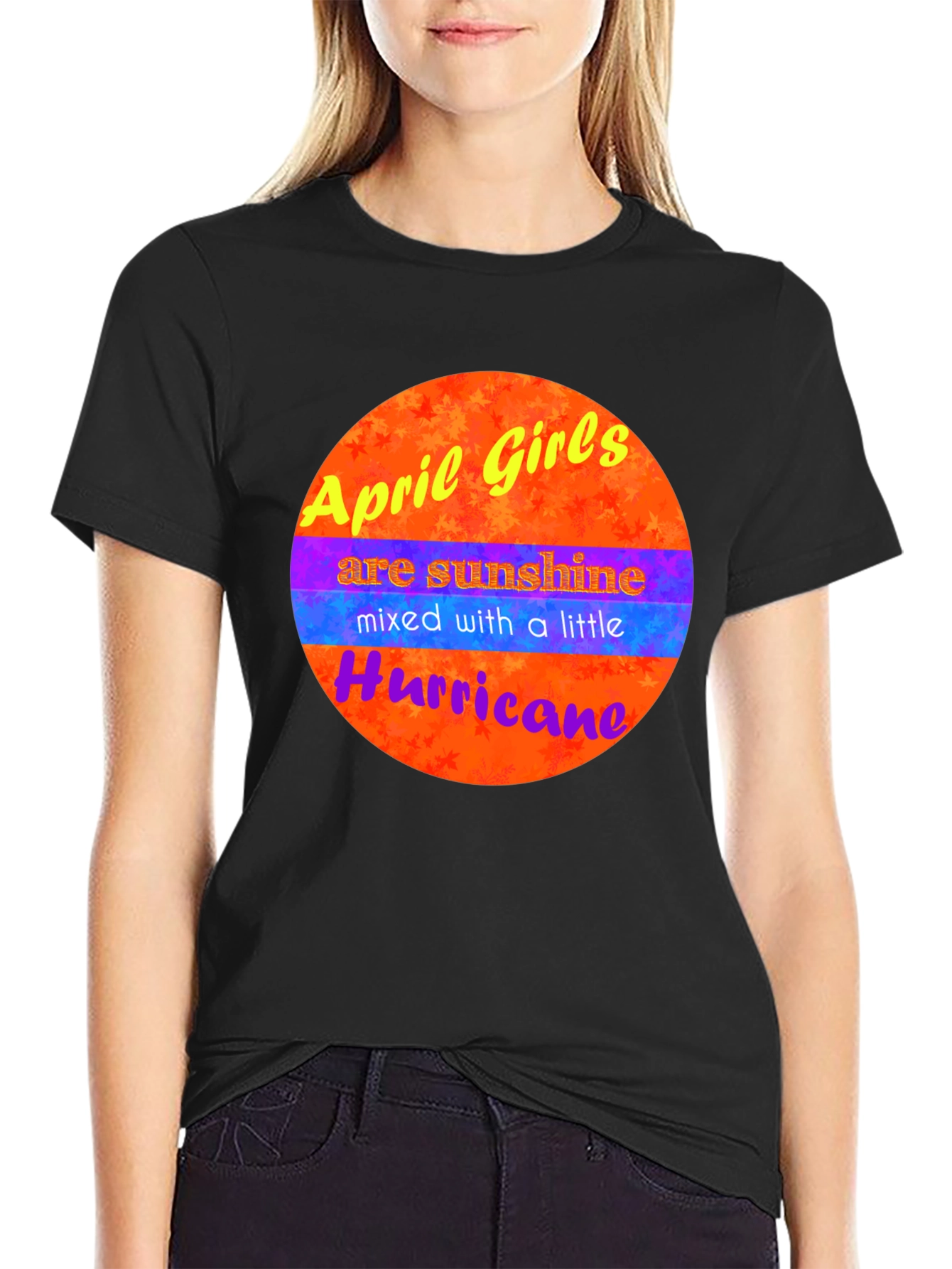 April Girls Sunshine Hurricane T-Shirt
