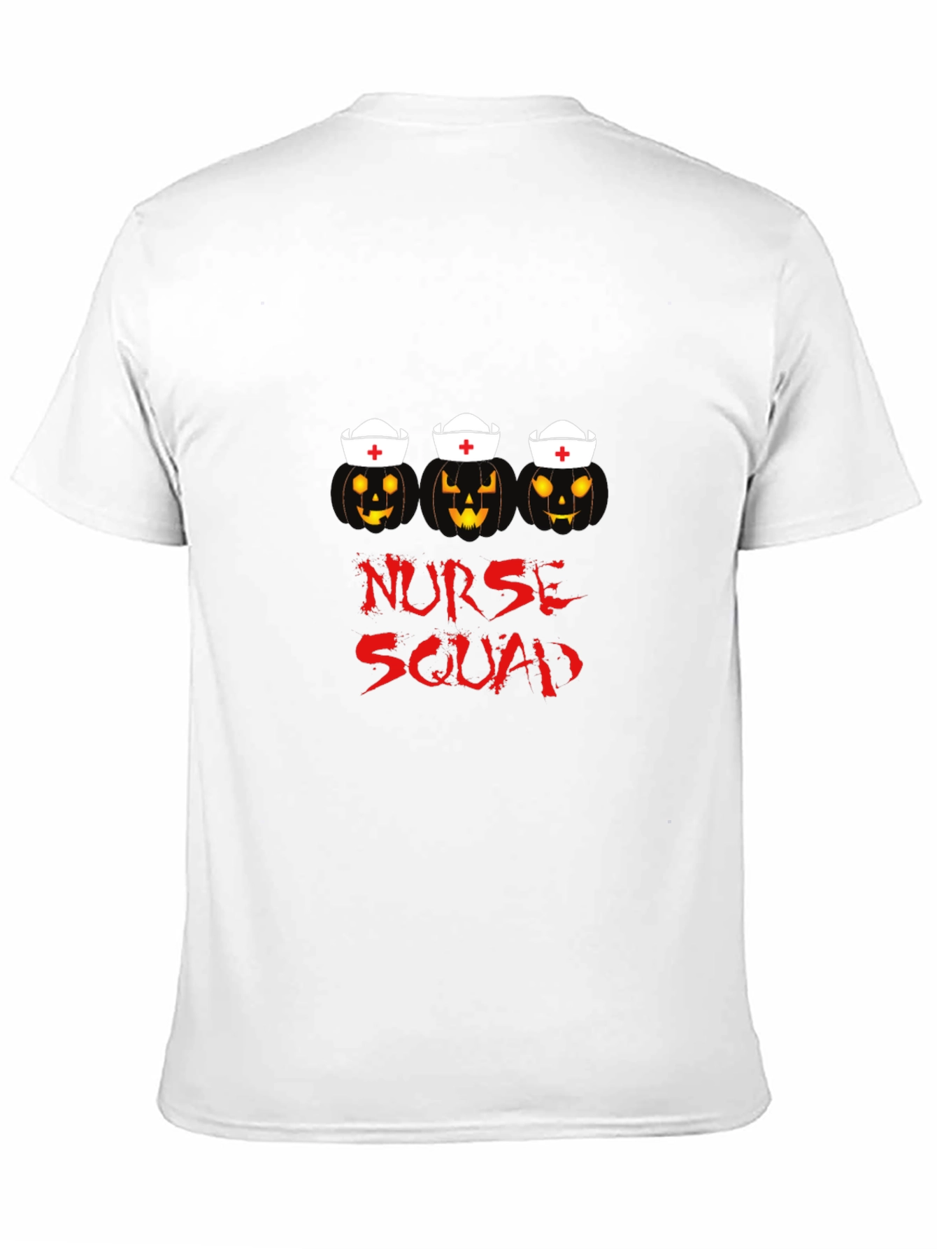 Nurse Squad Halloween Pumpkin T-Shirt