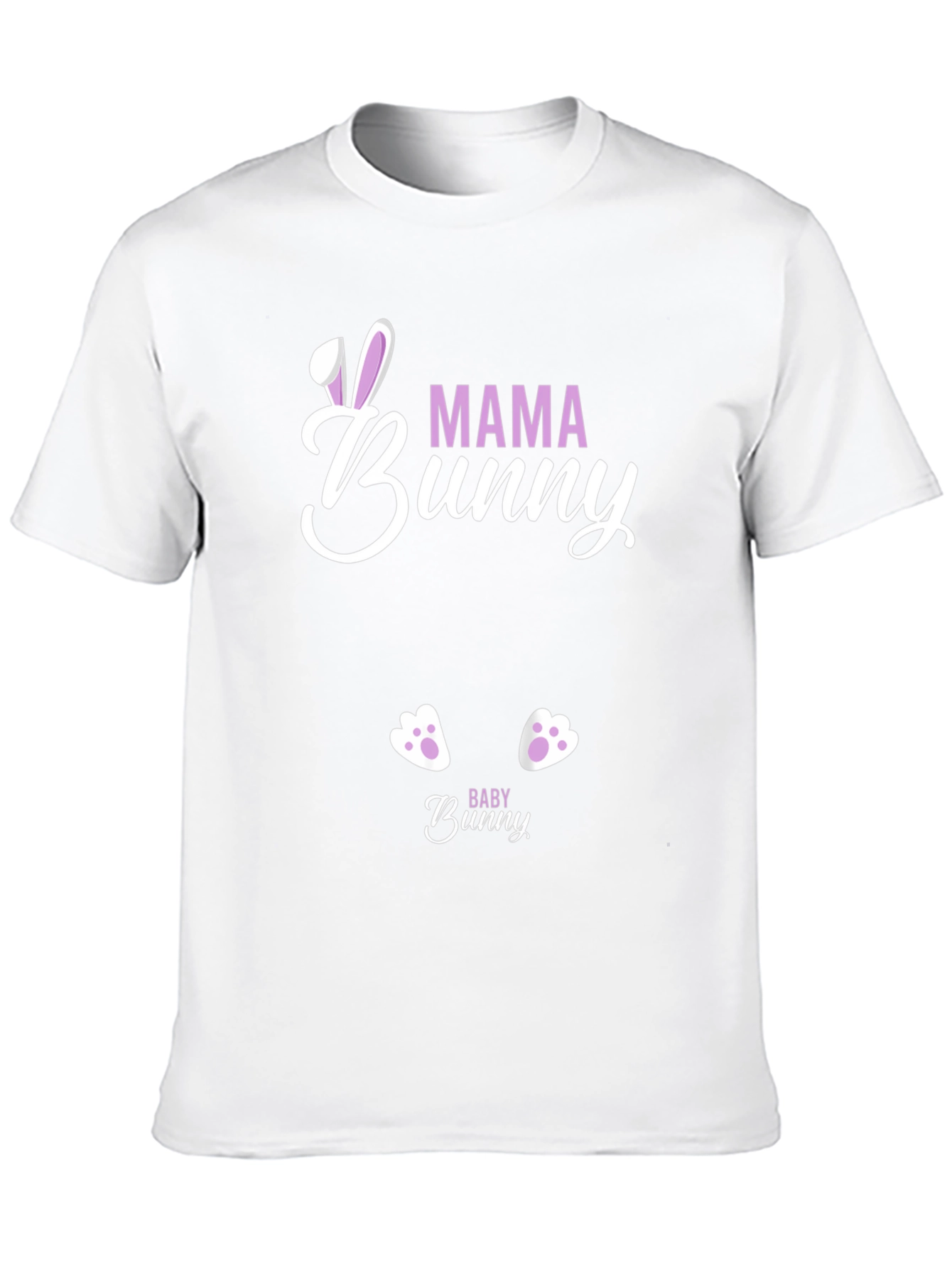 Mama Bunny T-Shirt - Easter Pregnancy Announcement Tee