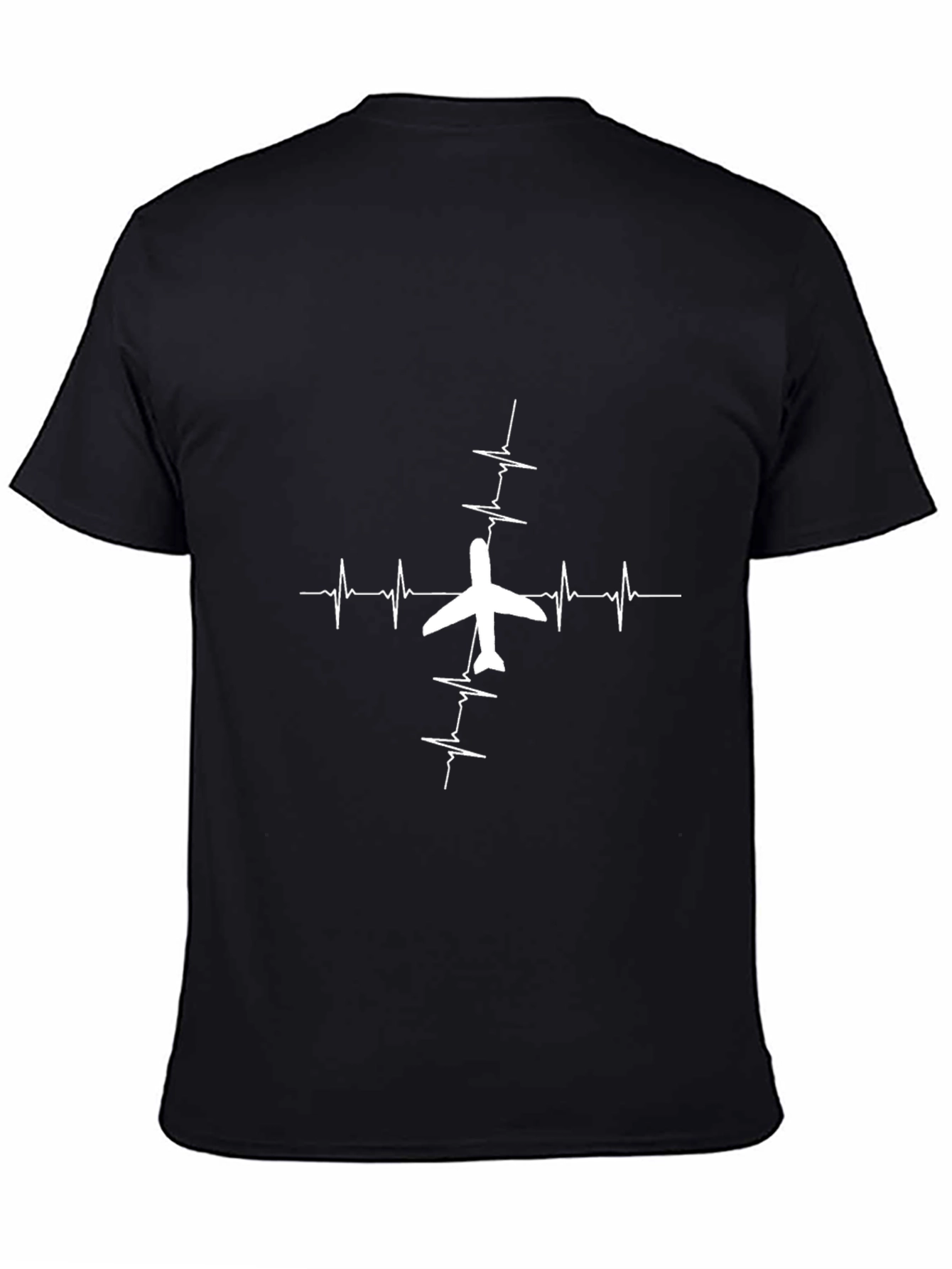Pilot Heartbeat T-Shirt - Aviation Lover Tee