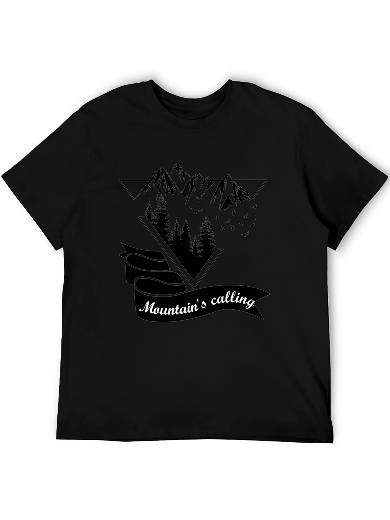 Mountains Calling Graphic Tee - Adventure Ready