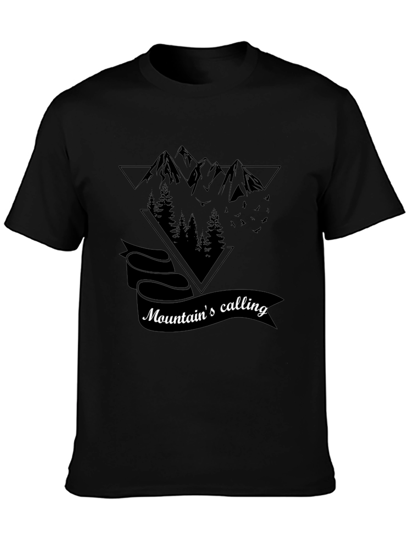 Mountains Calling Graphic Tee - Adventure Ready