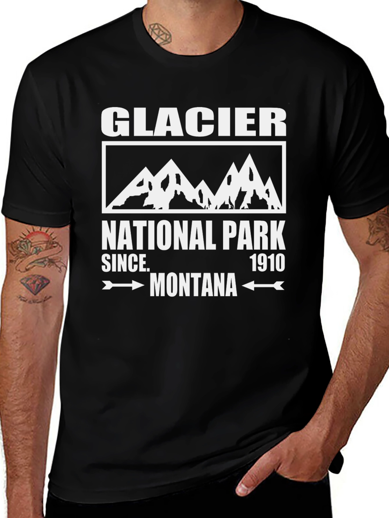 Glacier National Park Montana T-Shirt