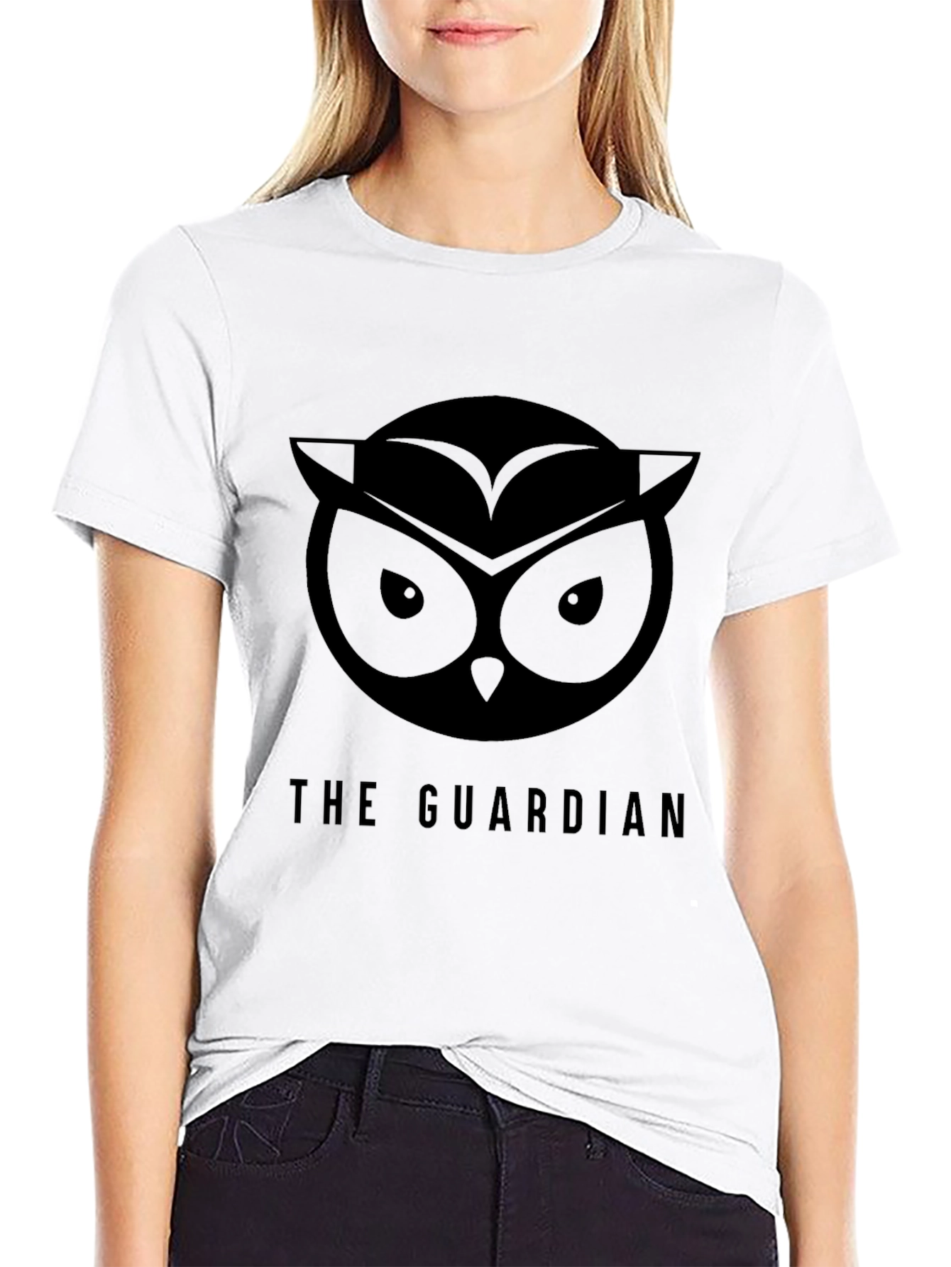 The Guardian Owl T-Shirt - Black