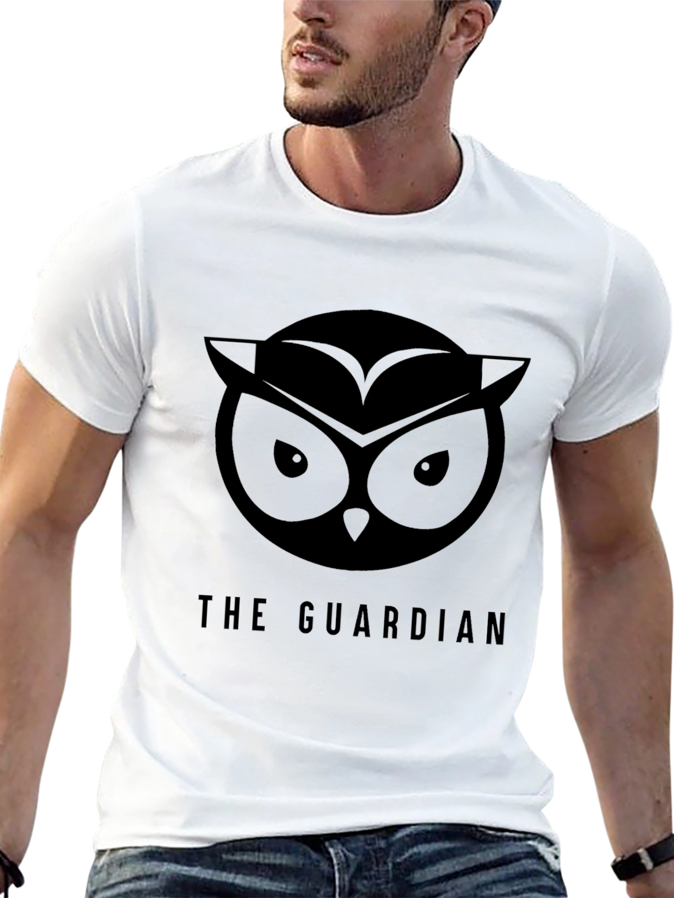 The Guardian Owl T-Shirt - Black