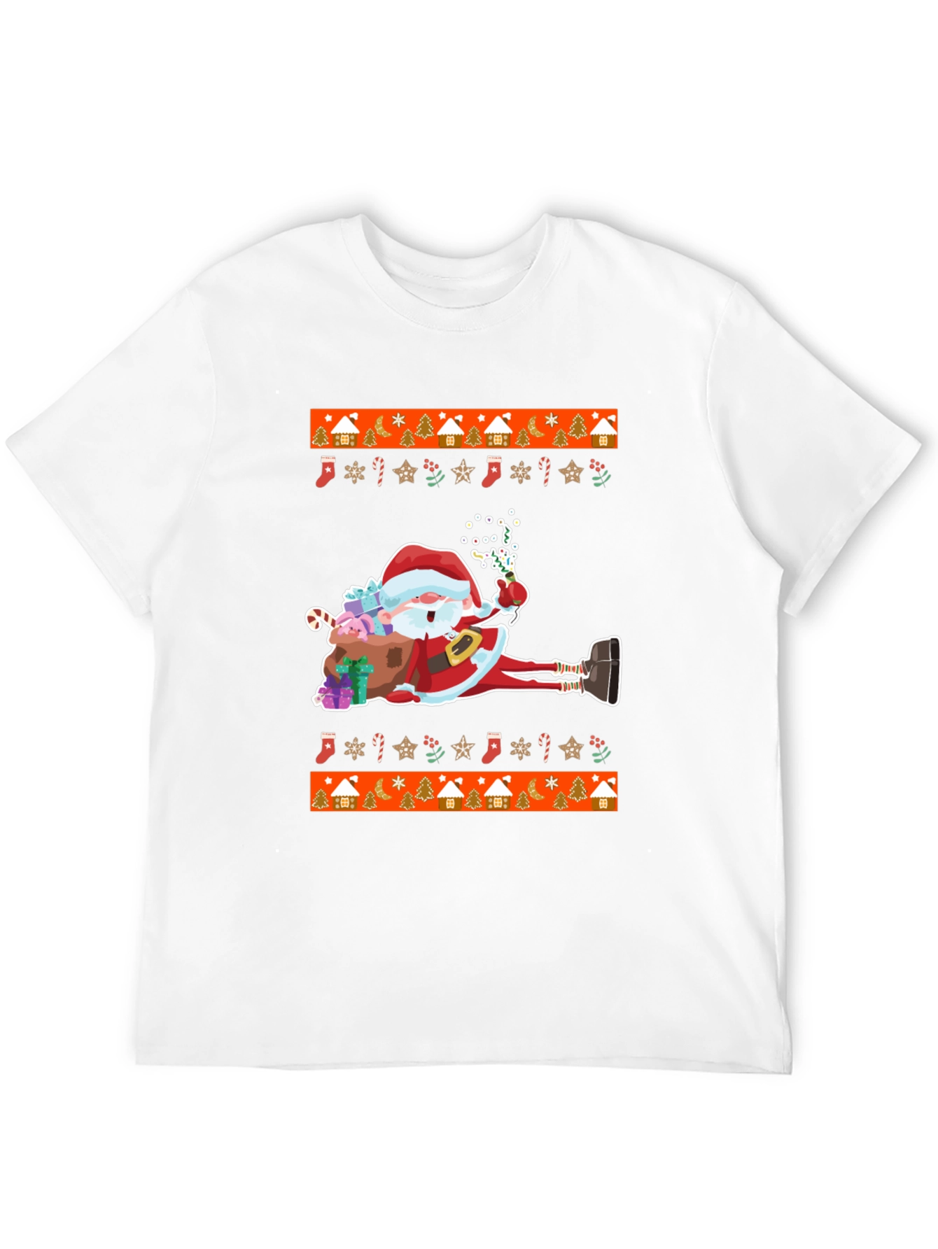 Santa Ugly Christmas T-Shirt