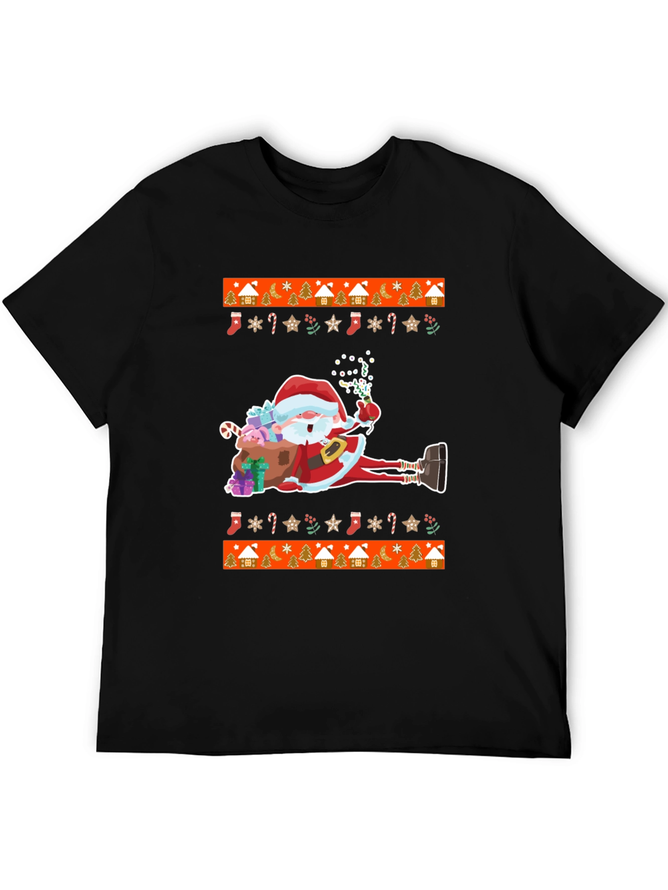 Santa Ugly Christmas T-Shirt