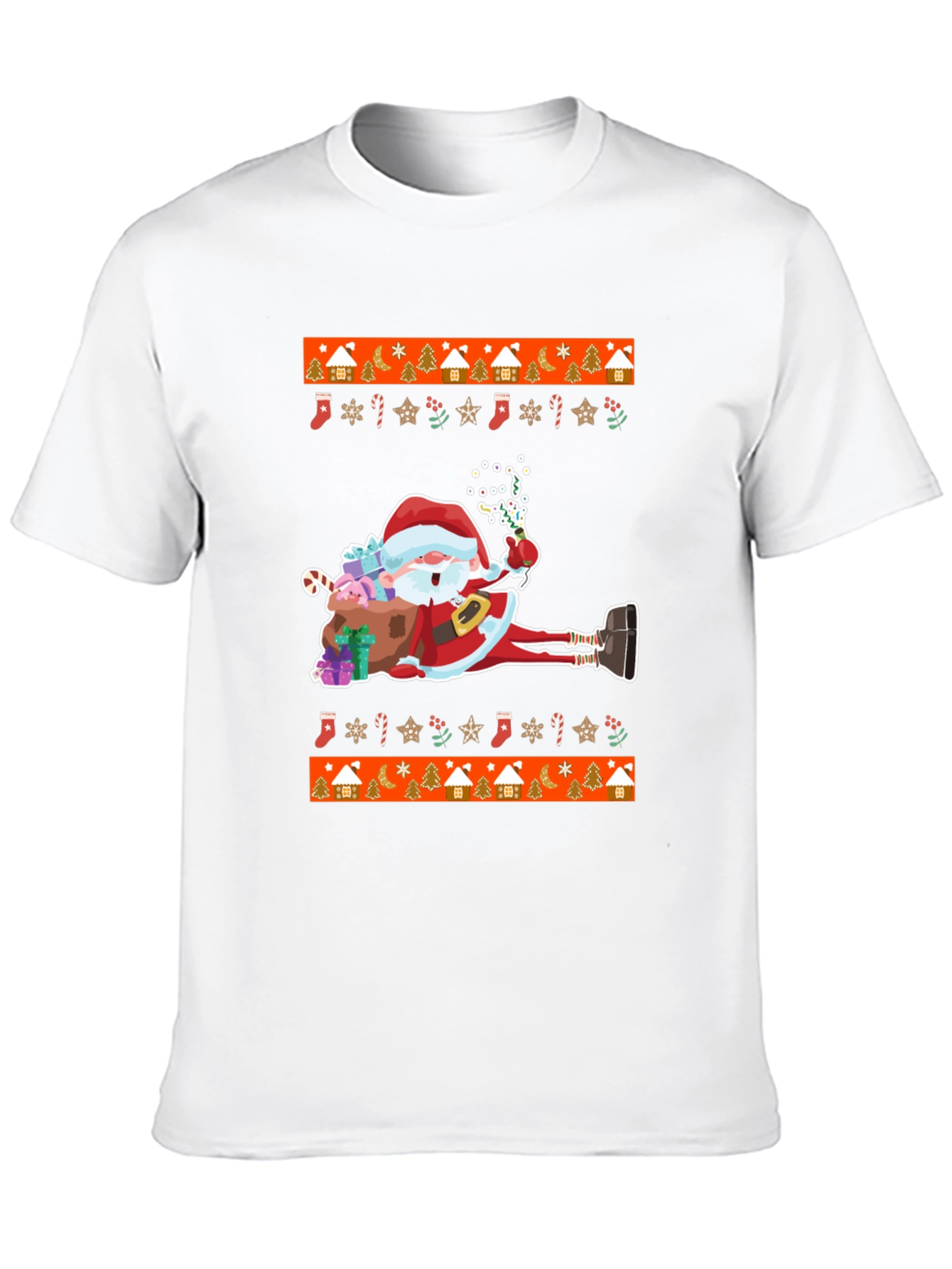 Santa Ugly Christmas T-Shirt