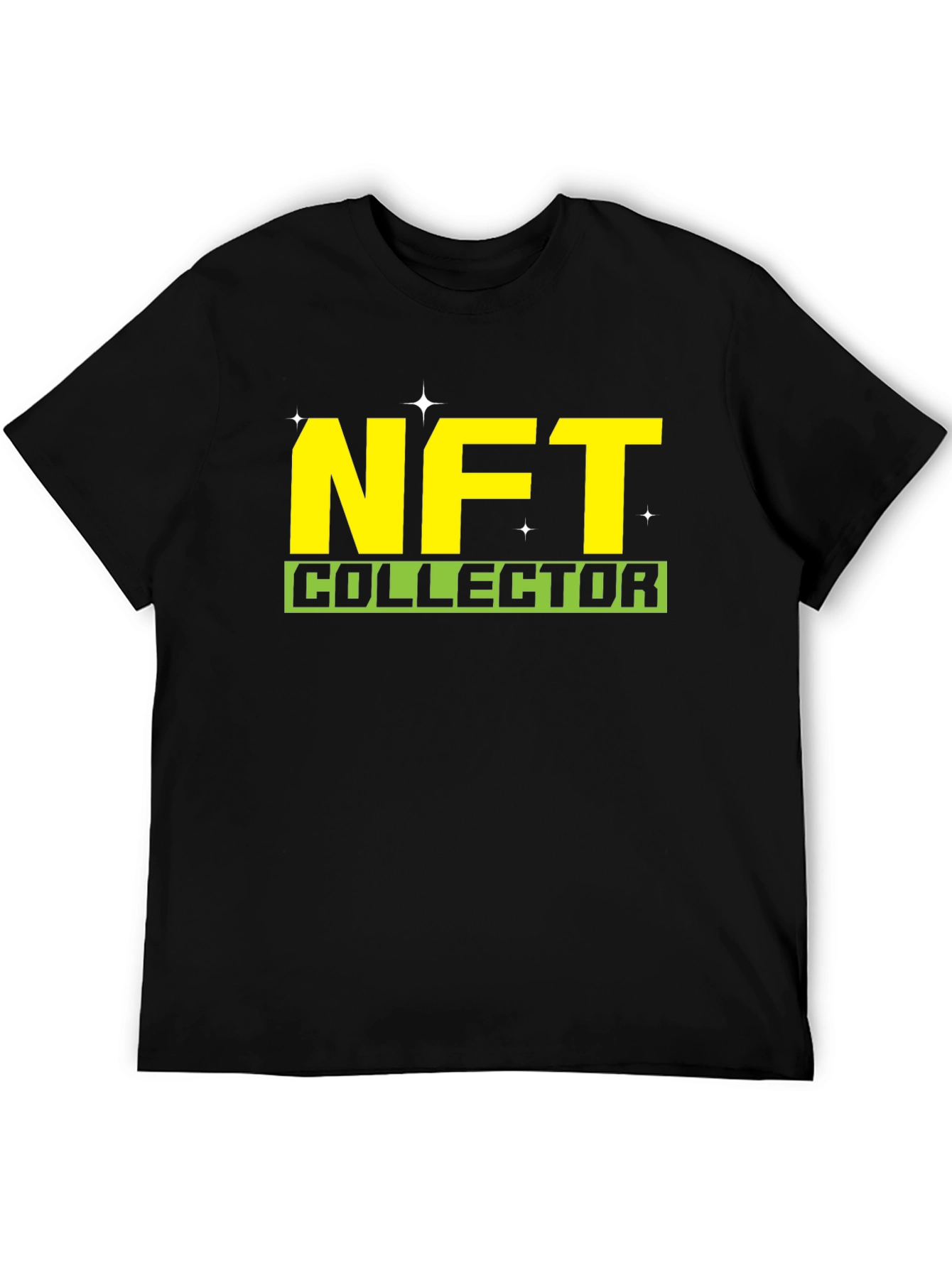 NFT Collector Graphic T-Shirt - Black