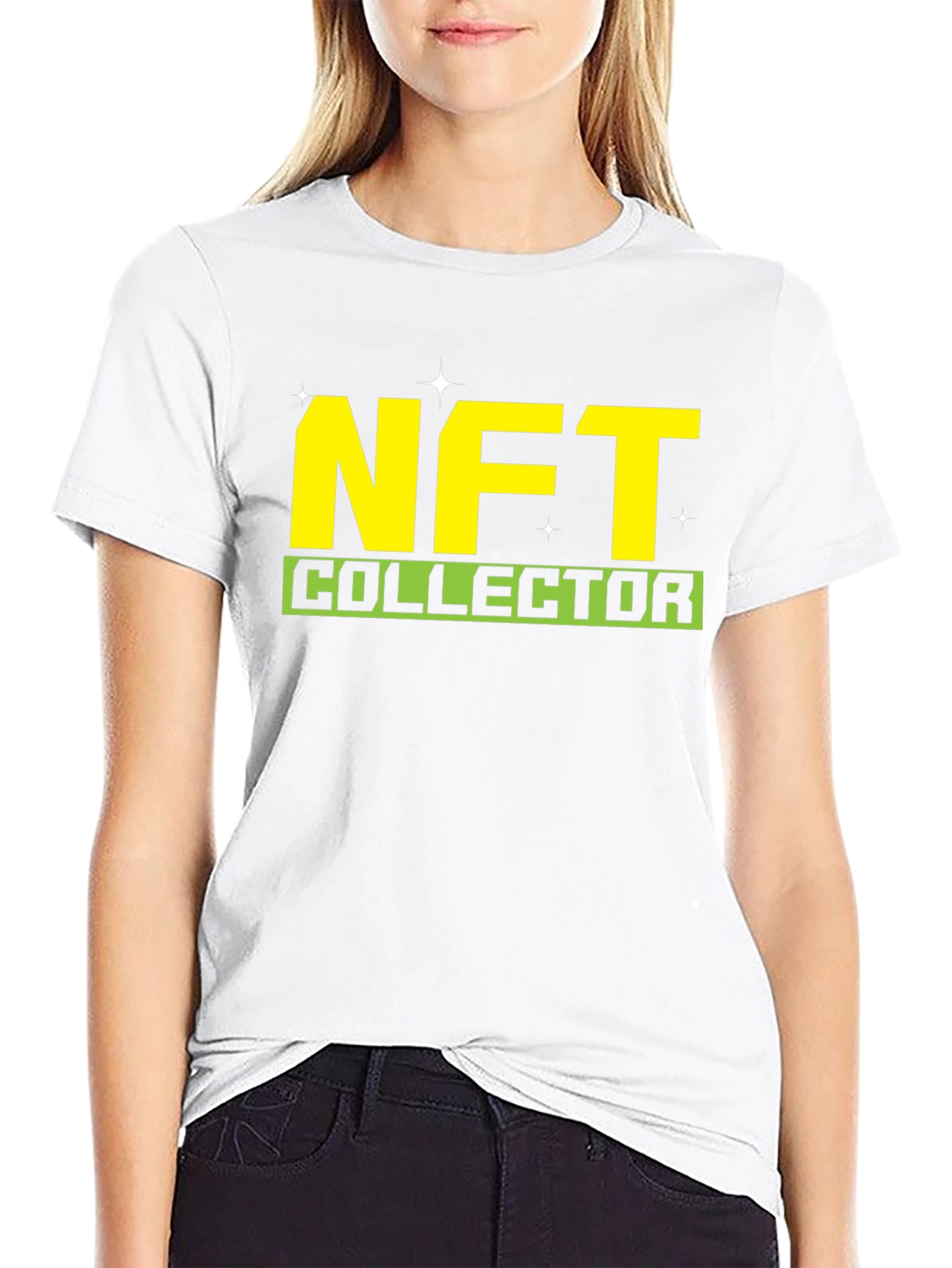 NFT Collector Graphic T-Shirt - Black