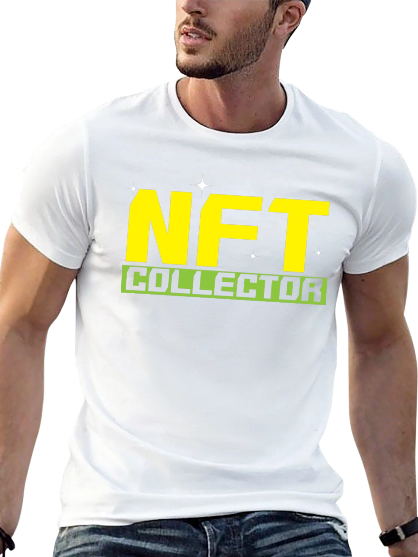 NFT Collector Graphic T-Shirt - Black