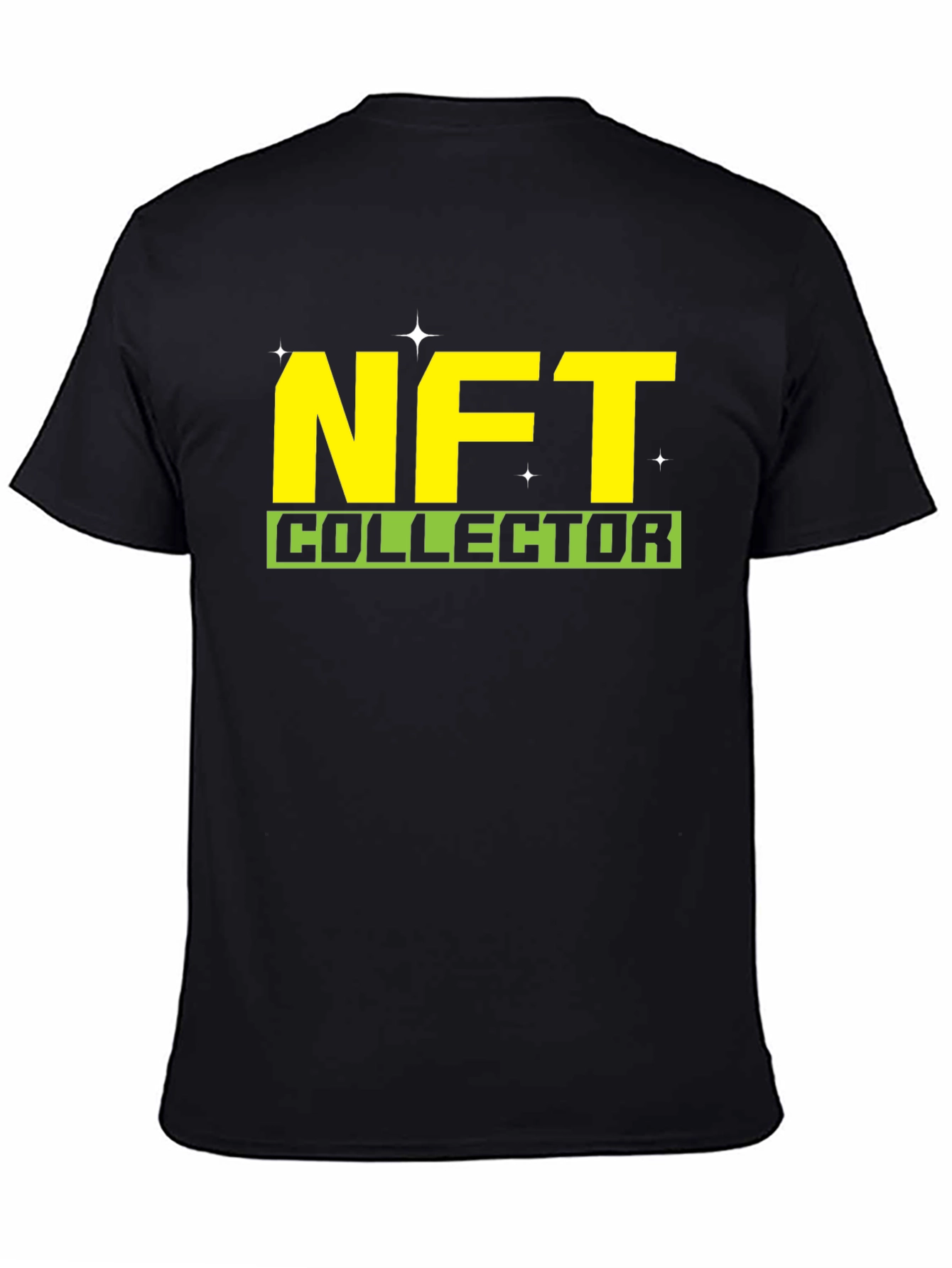 NFT Collector Graphic T-Shirt - Black