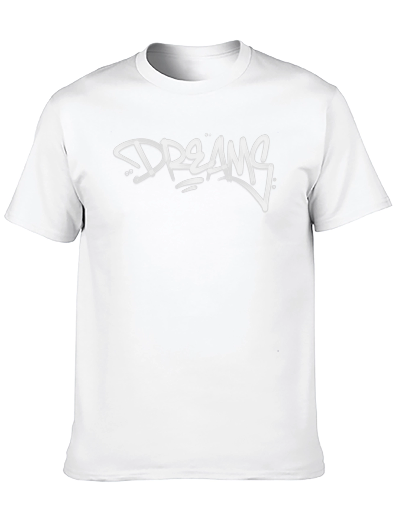 Dreams Graphic Print Black T-Shirt