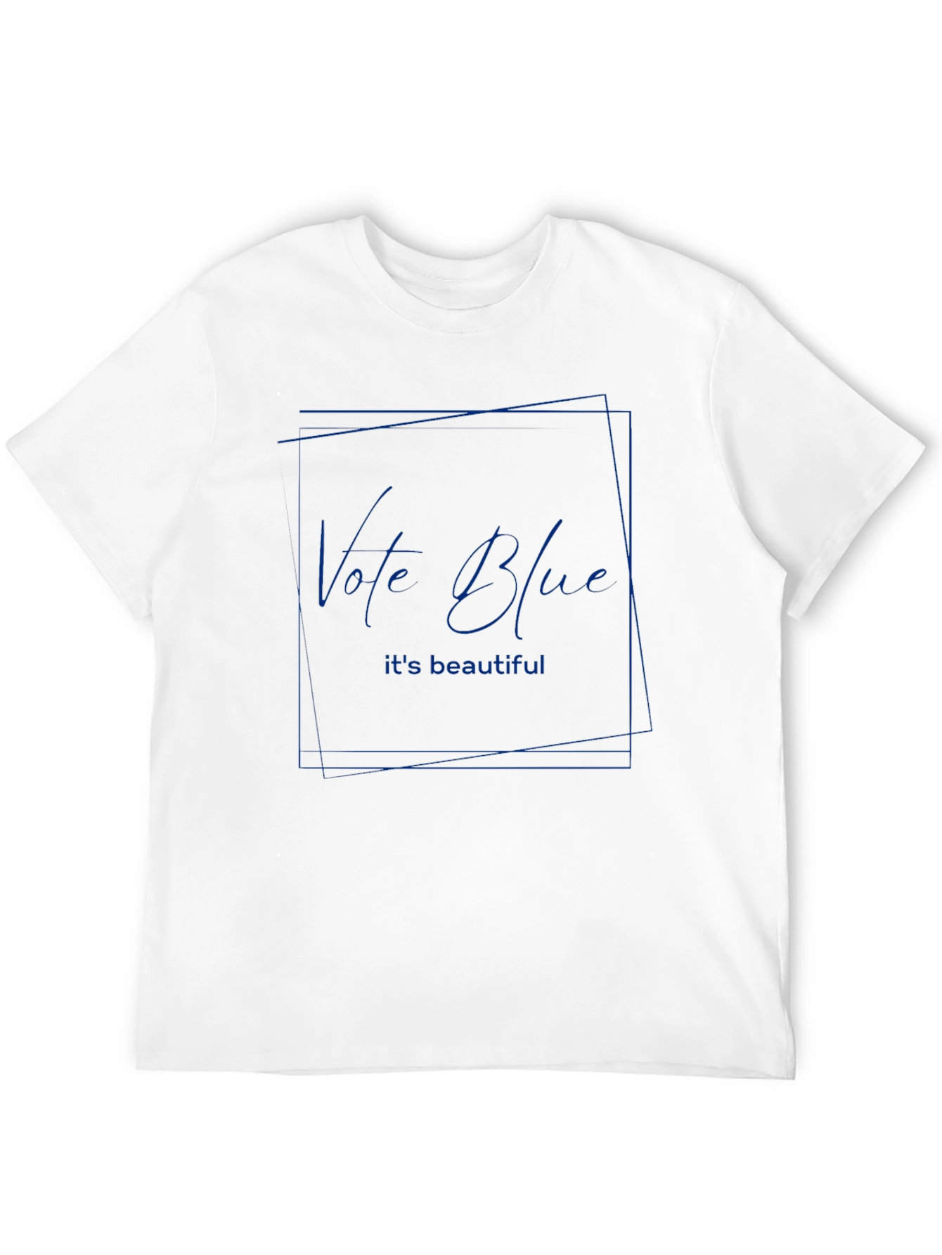 Vote Blue Graphic T-Shirt