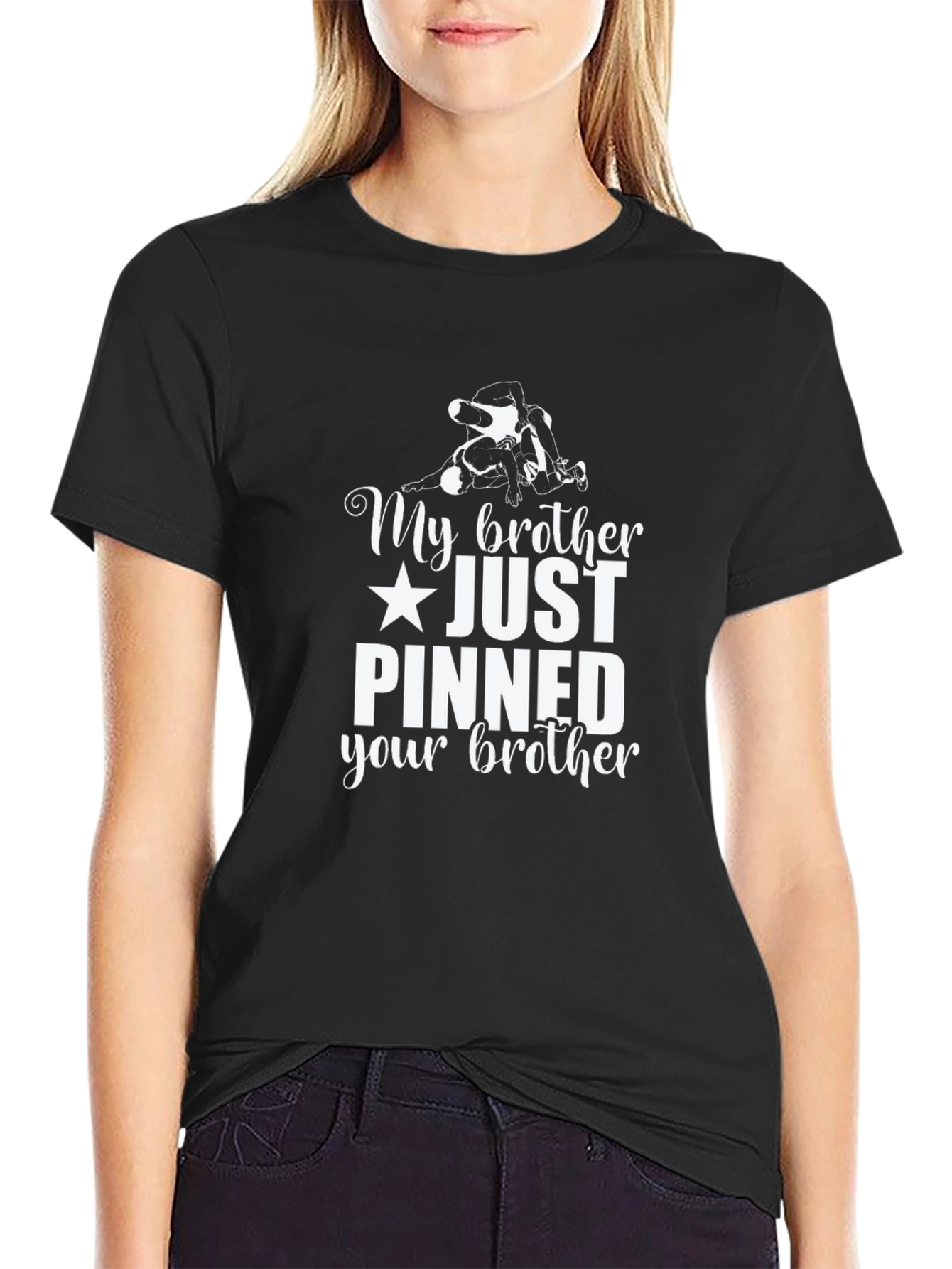 My Brother Just Pinned Your Brother Wrestling T-Shirt