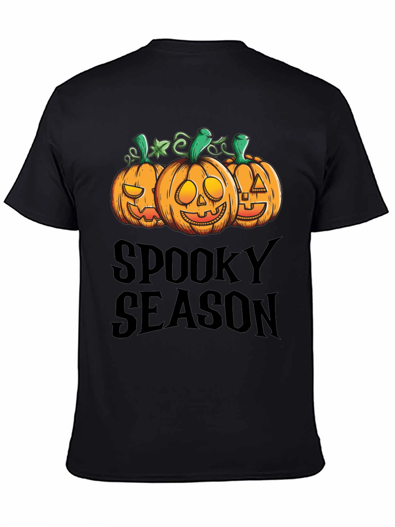 Spooky Season Pumpkin Graphic T-Shirt