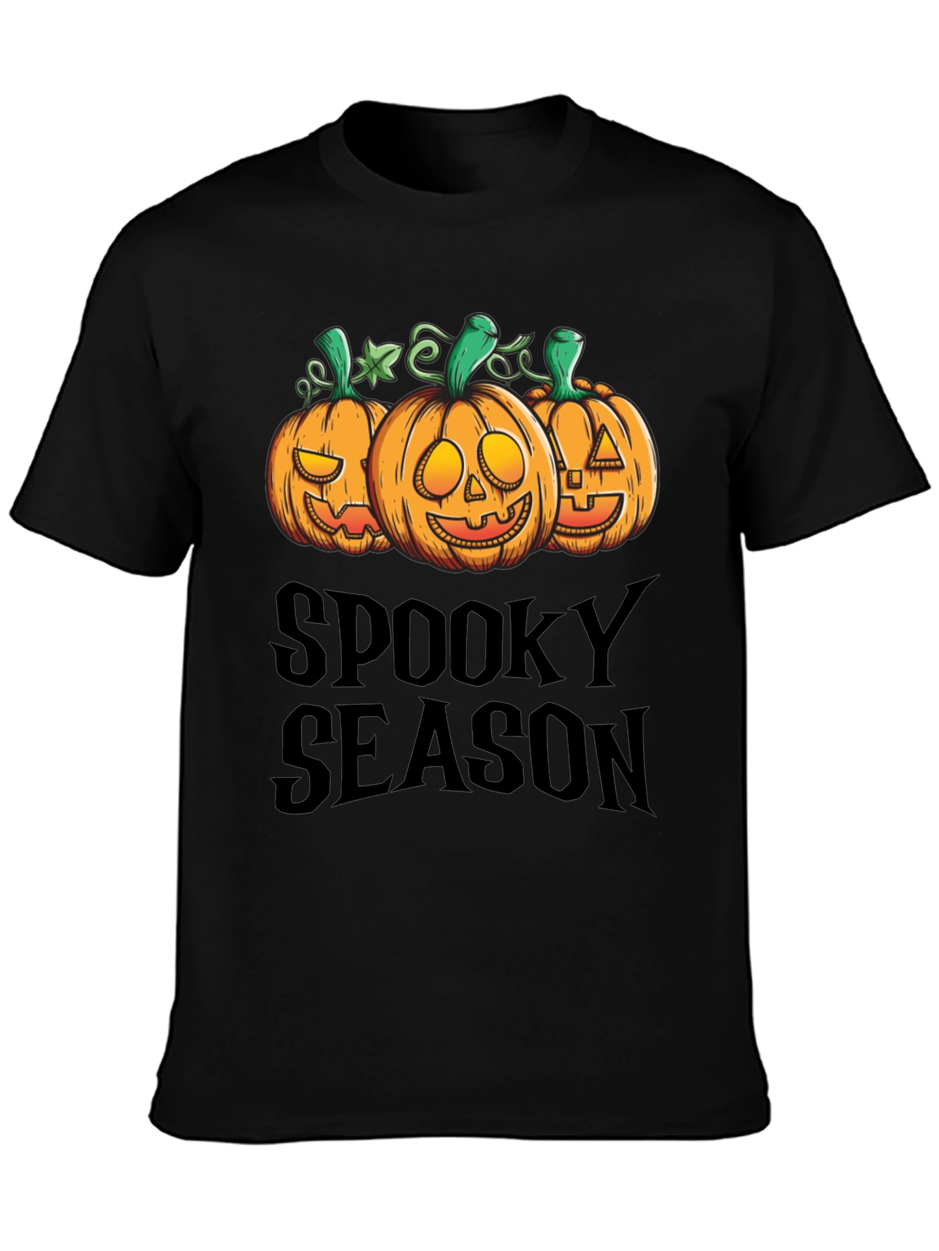 Spooky Season Pumpkin Graphic T-Shirt