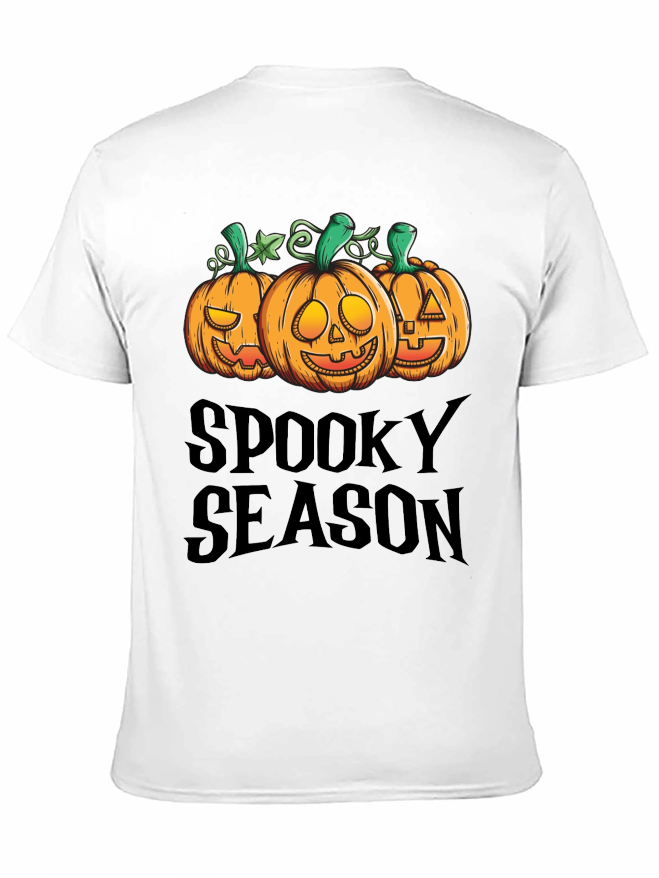 Spooky Season Pumpkin Graphic T-Shirt