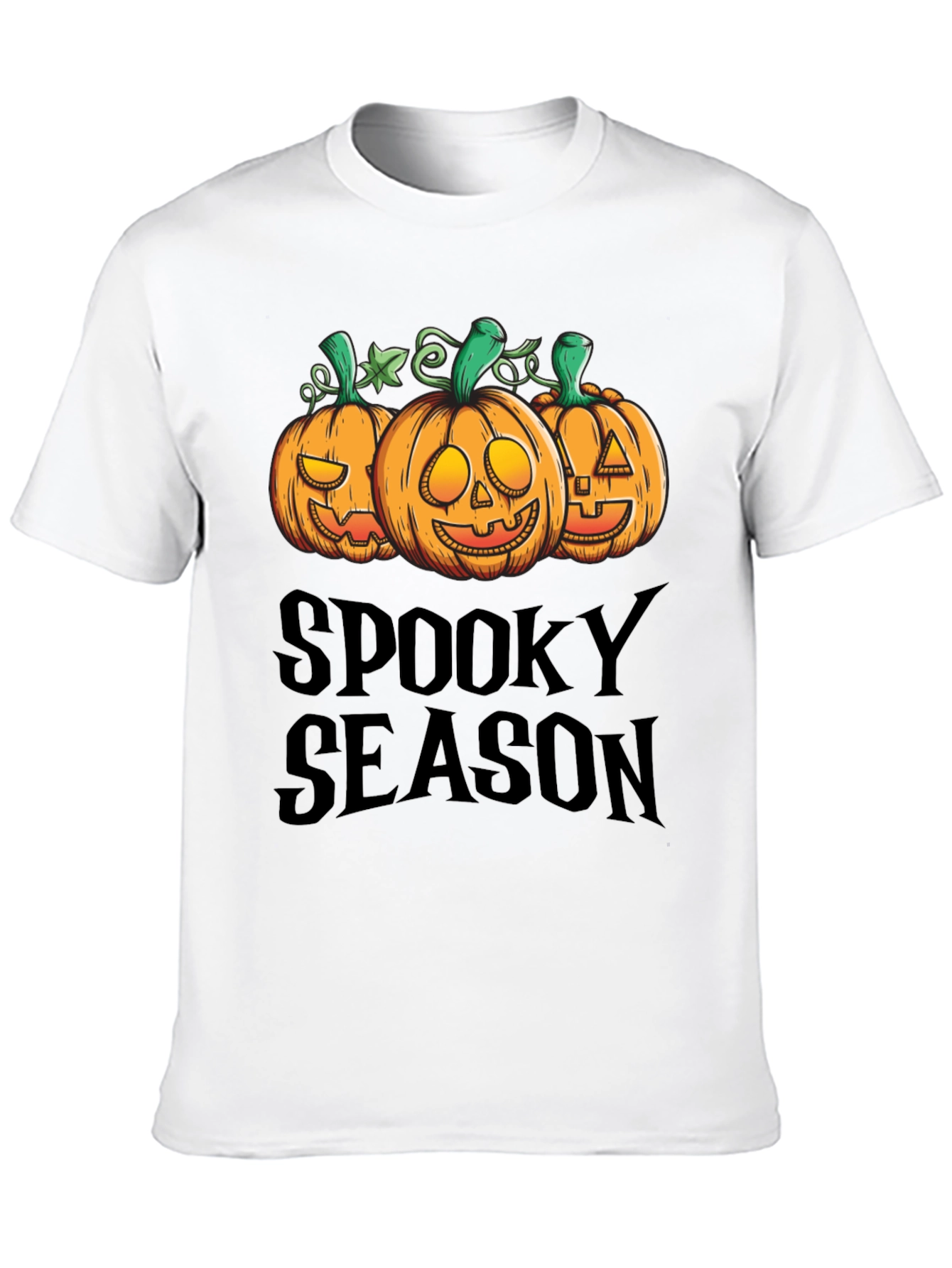 Spooky Season Pumpkin Graphic T-Shirt